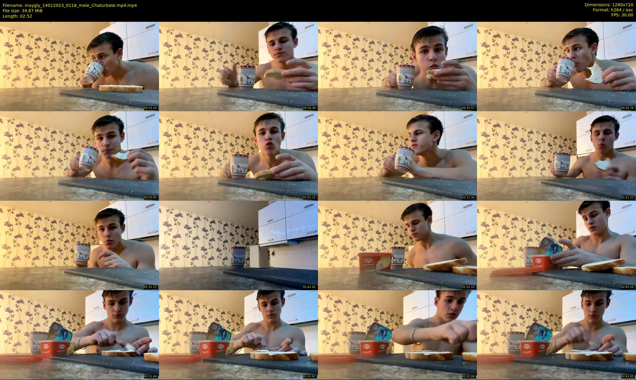 maygly — 3 minute Chaturbate male cam show recording, 720p, Jan 14, 2023