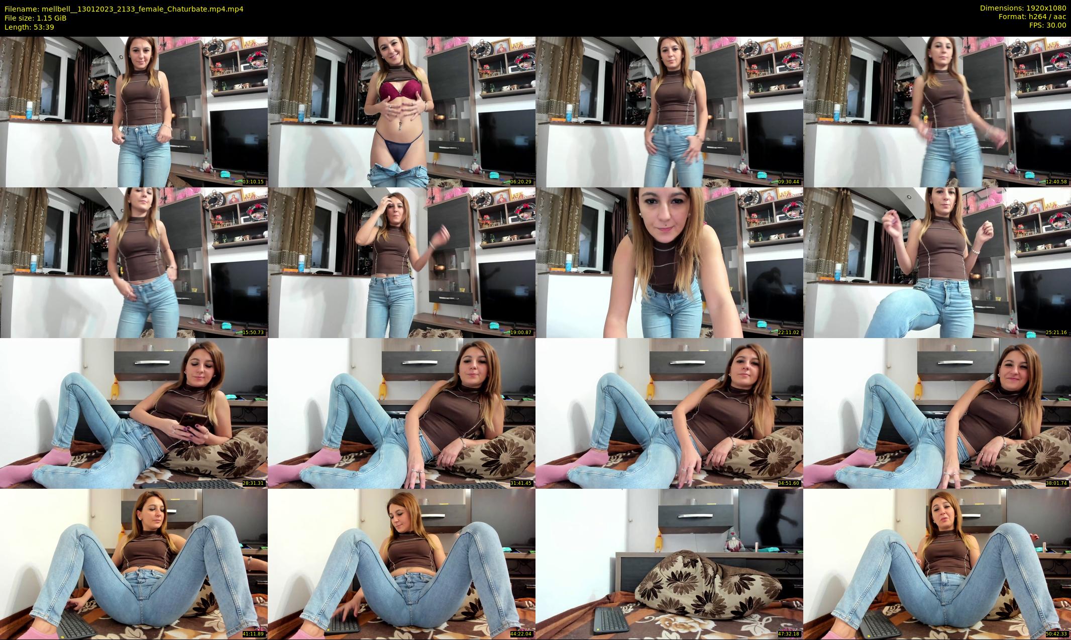 mellbell_ — 54 minute Chaturbate female cam show recording, 1080p, Jan 13, 2023