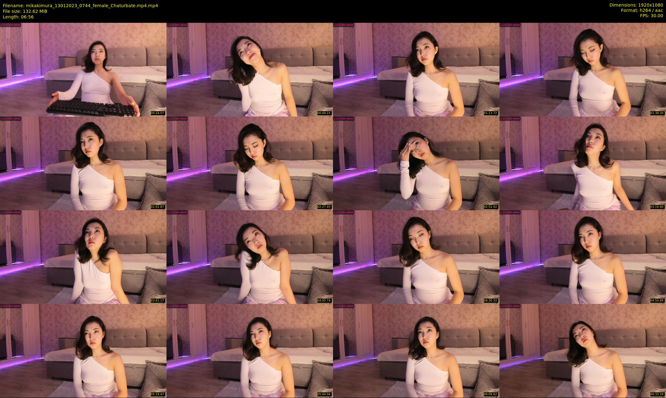 mikakimura — 7 minute Chaturbate female cam show recording, 1080p, Jan 13, 2023