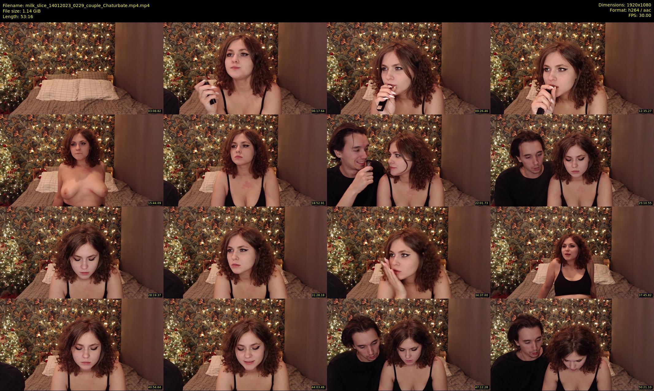 milk_slice — 54 minute Chaturbate couple cam show recording, 1080p, Jan 14, 2023