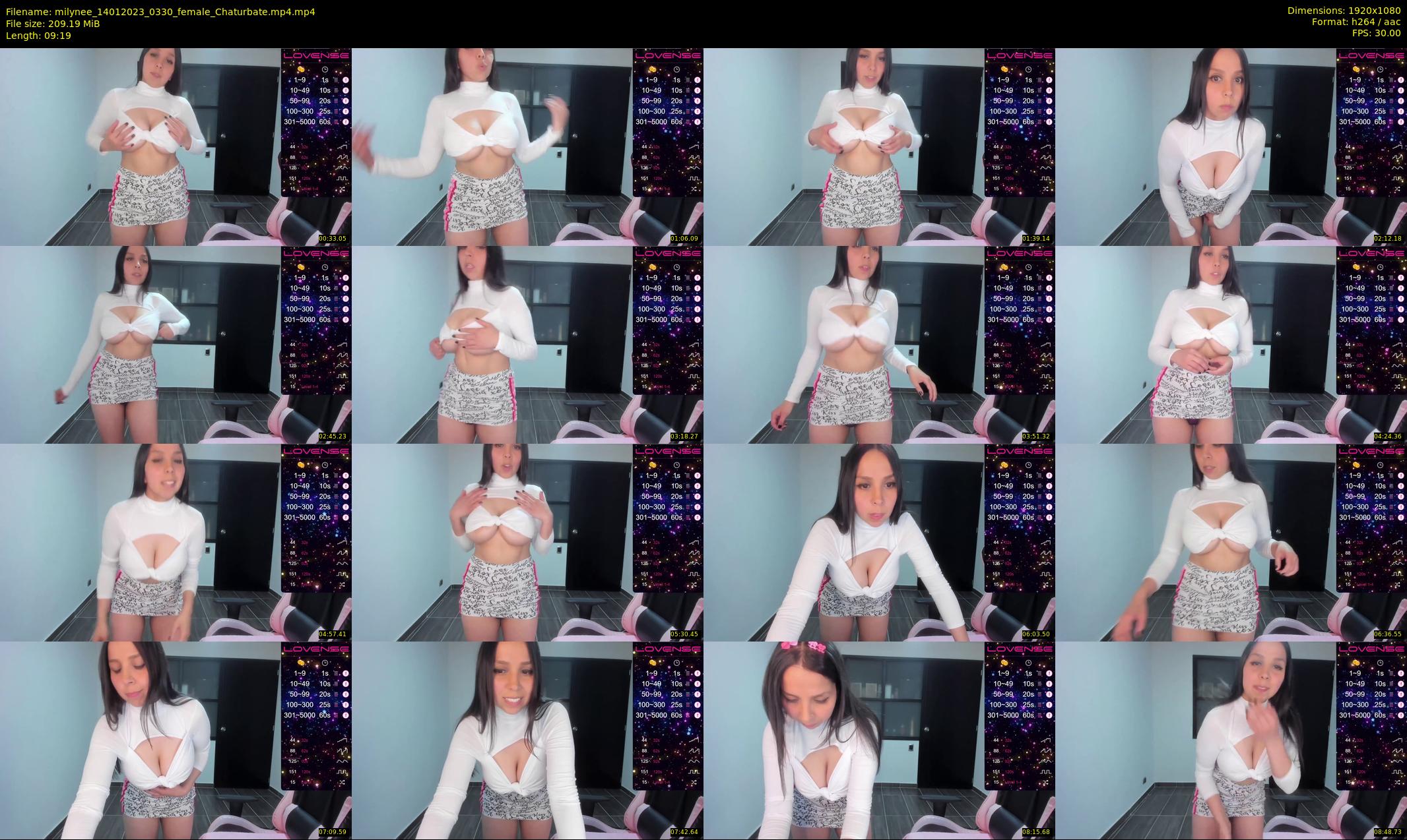 milynee — 10 minute Chaturbate female cam show recording, 1080p, Jan 14, 2023