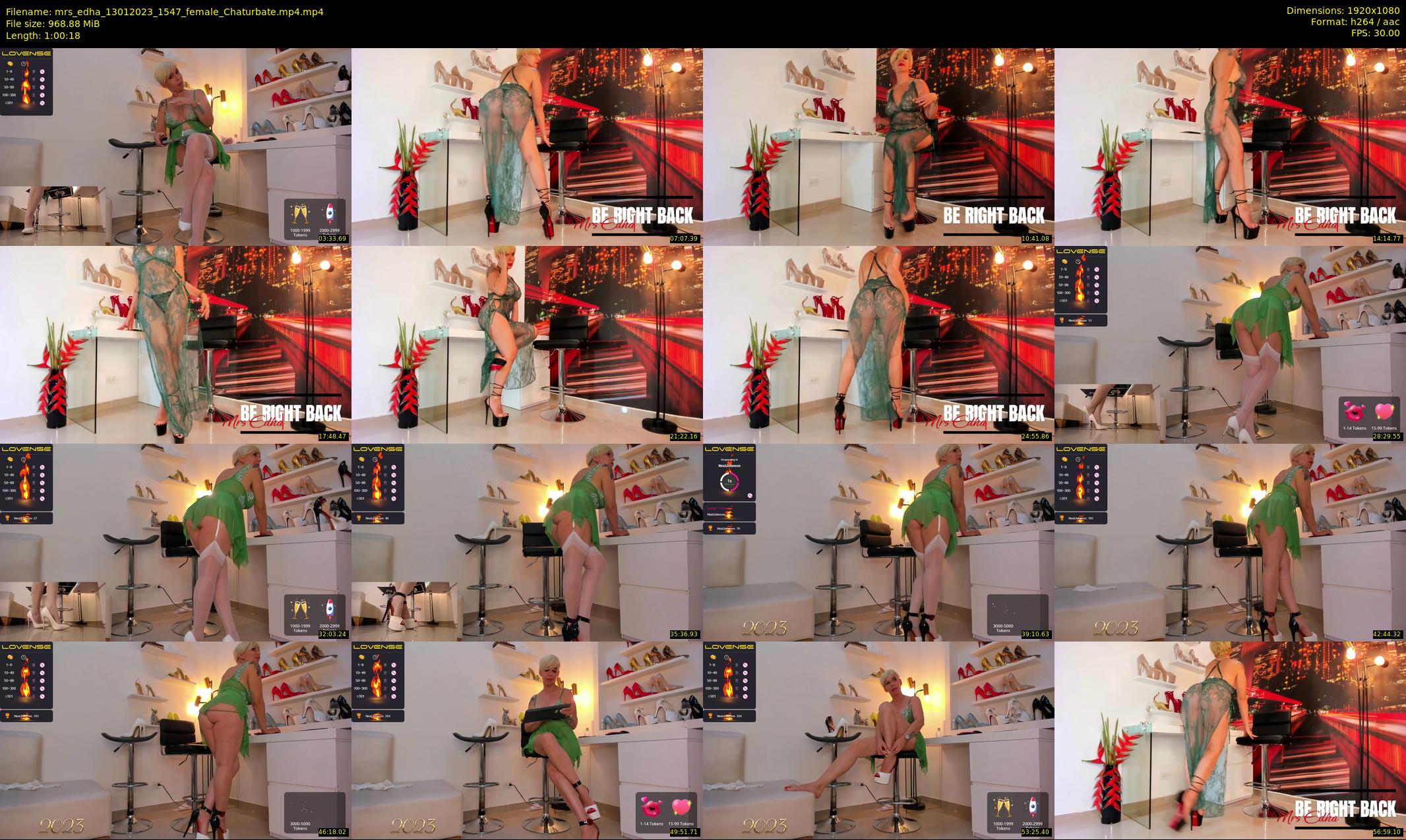 mrs_edha — 61 minute Chaturbate female cam show recording, 1080p, Jan 13, 2023