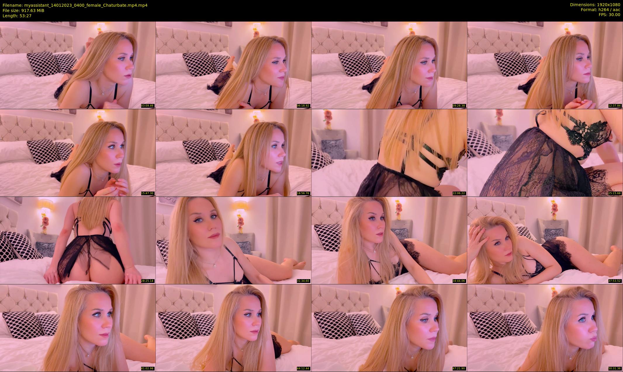 myassistant — 54 minute Chaturbate female cam show recording, 1080p, Jan 14, 2023