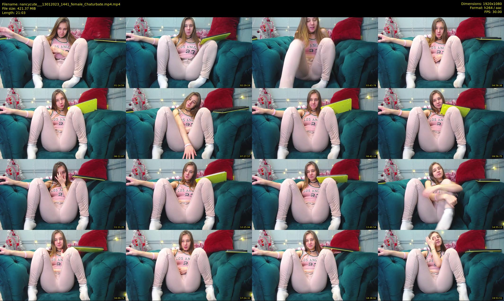 nancycute__ — 22 minute Chaturbate female cam show recording, 1080p, Jan 13, 2023