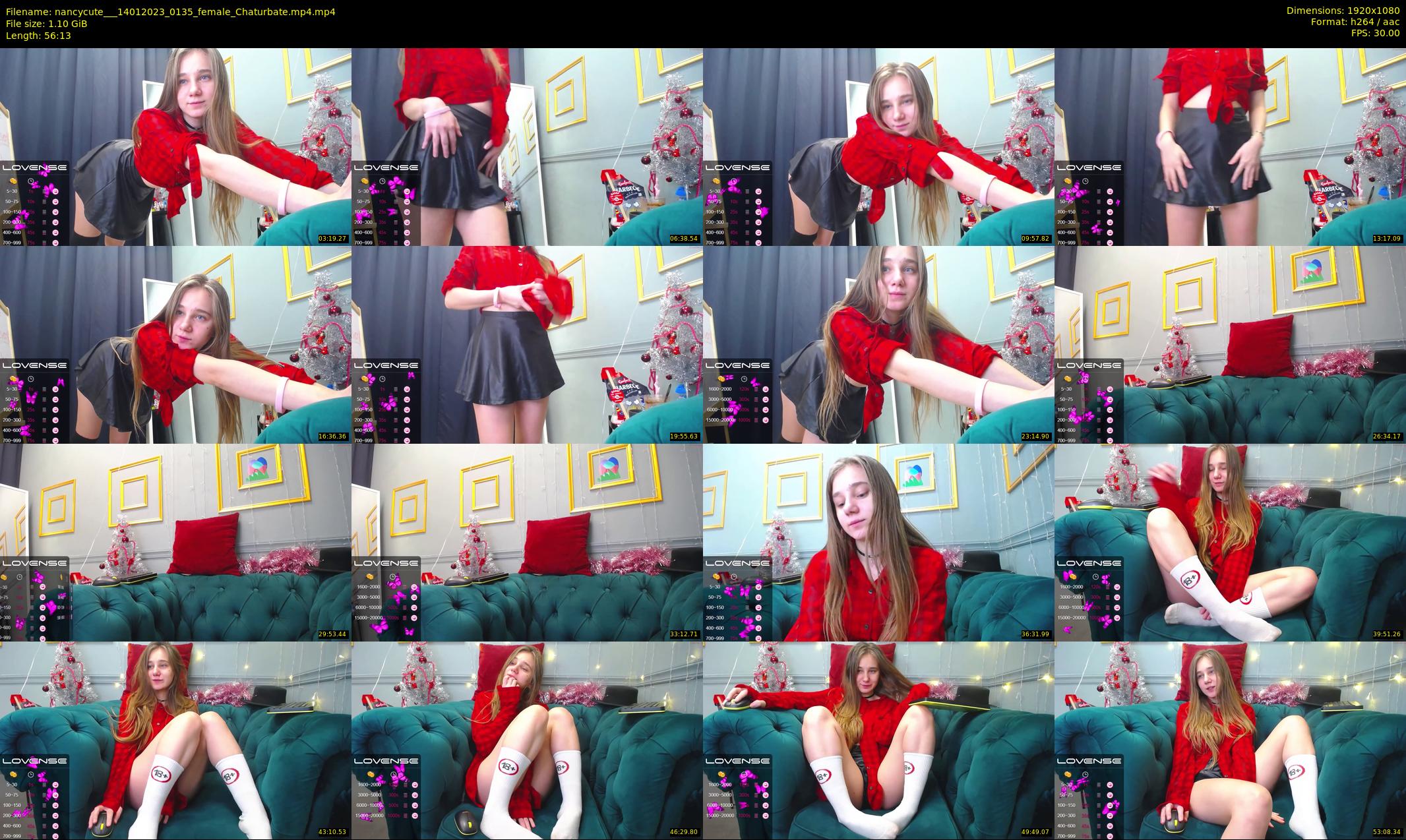 nancycute__ — 57 minute Chaturbate female cam show recording, 1080p, Jan 14, 2023