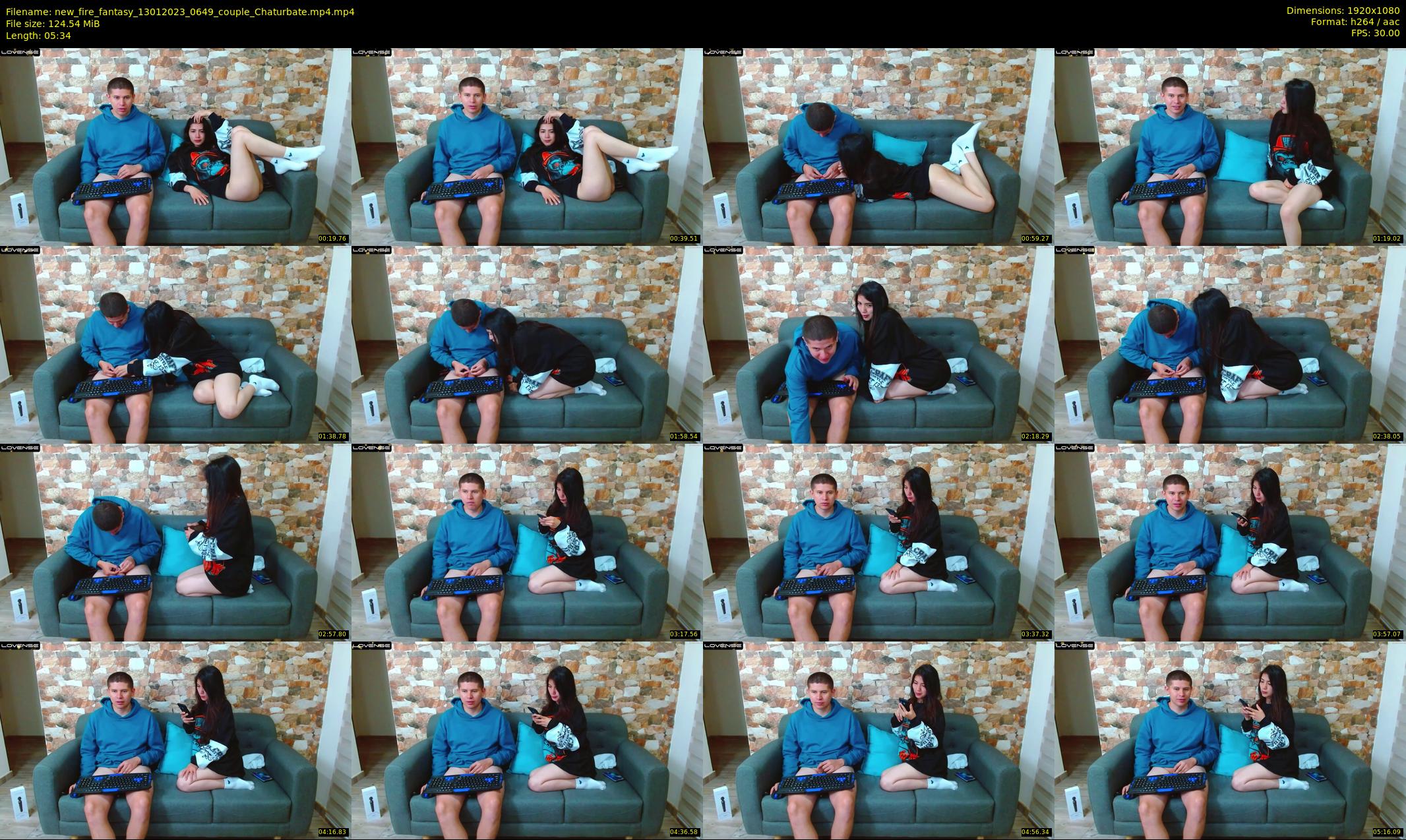 new_fire_fantasy — 6 minute Chaturbate couple cam show recording, 1080p, Jan 13, 2023