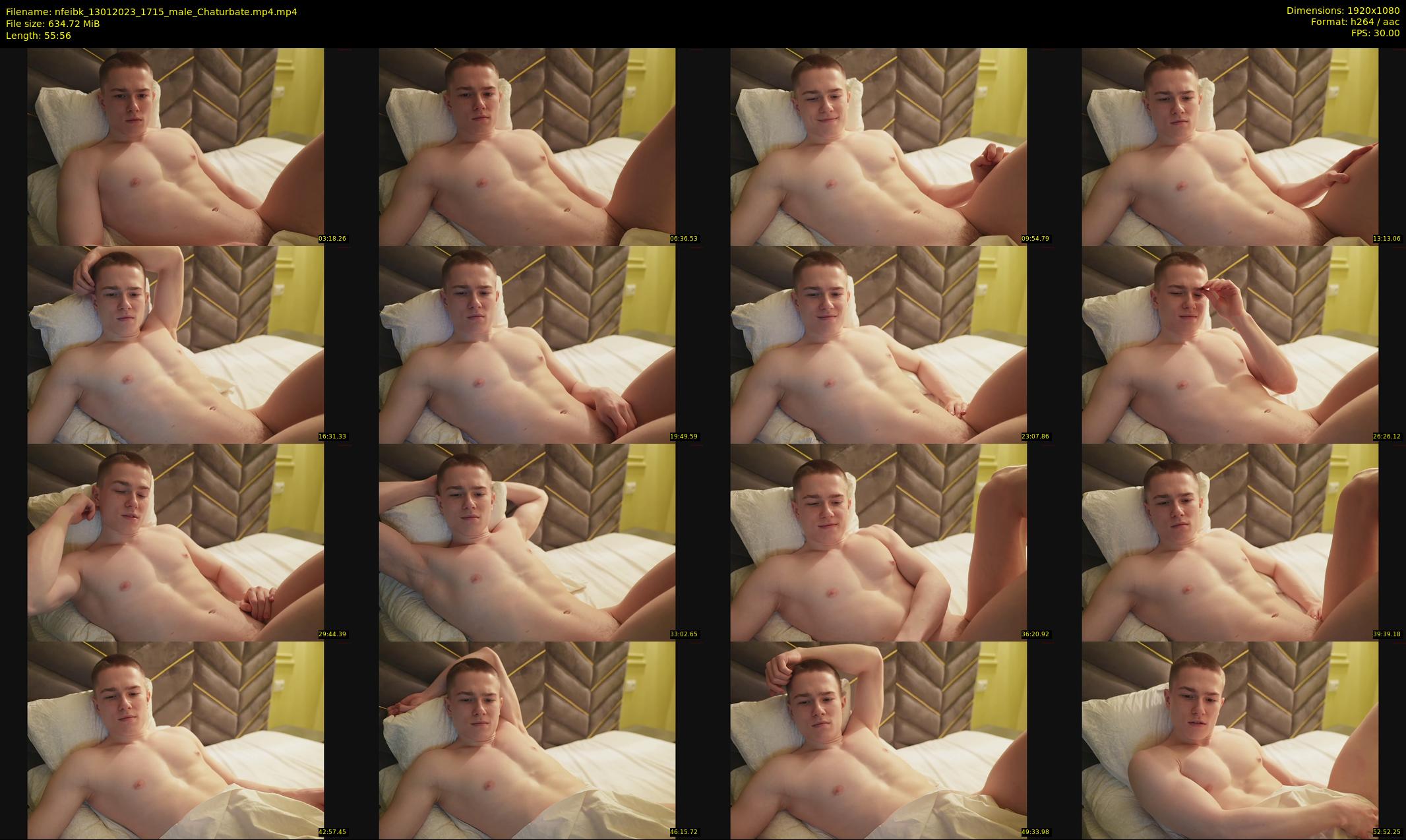 nfeibk — 56 minute Chaturbate male cam show recording, 1080p, Jan 13, 2023