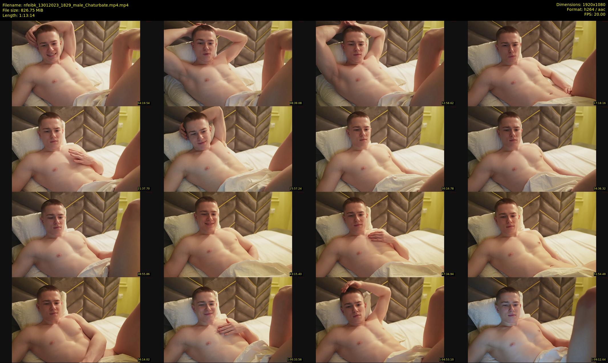 nfeibk — 74 minute Chaturbate male cam show recording, 1080p, Jan 13, 2023