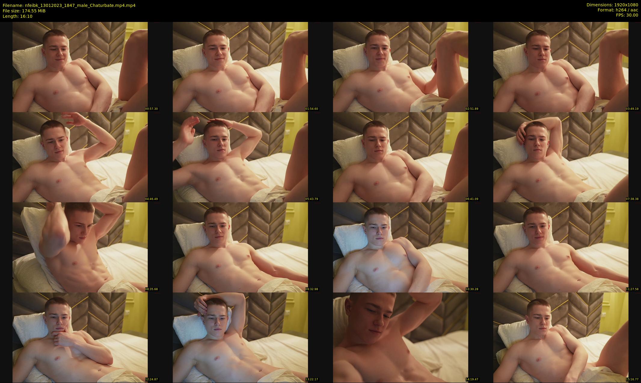 nfeibk — 17 minute Chaturbate male cam show recording, 1080p, Jan 13, 2023