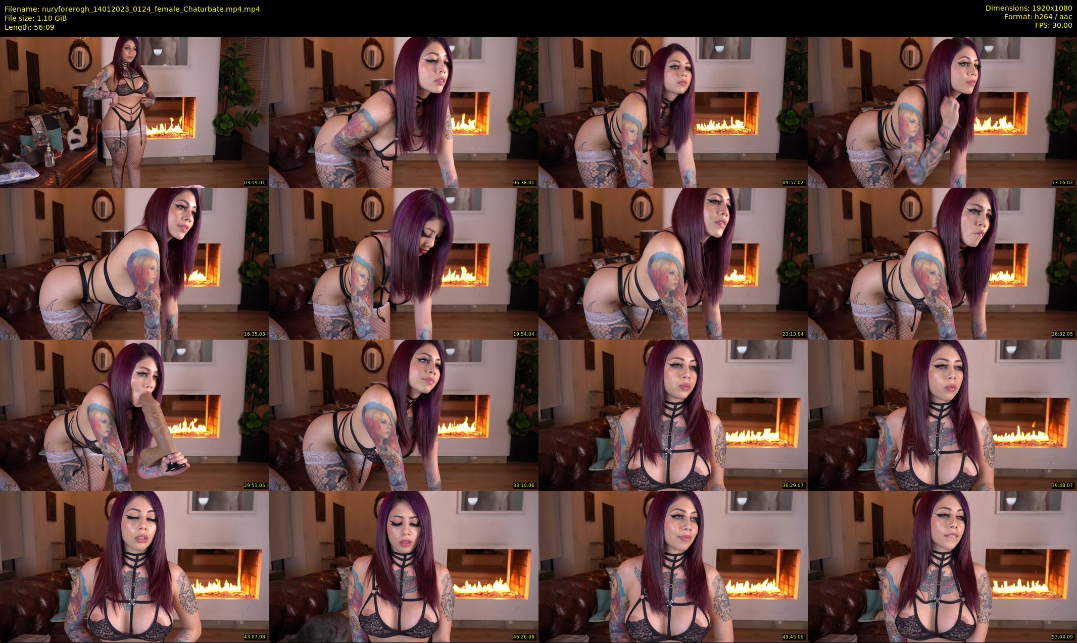 nuryforerogh — 57 minute Chaturbate female cam show recording, 1080p, Jan 14, 2023