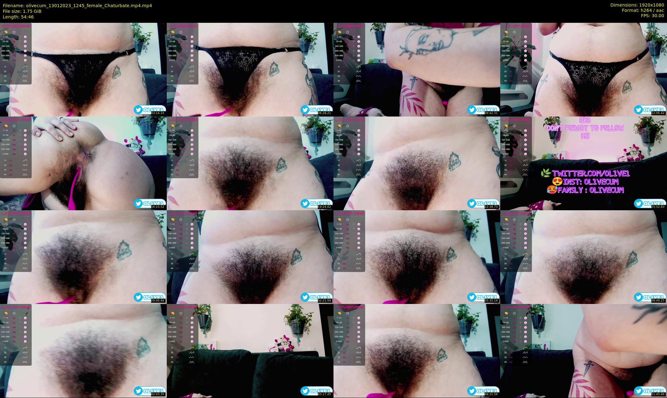 olivecum — 55 minute Chaturbate female cam show recording, 1080p, Jan 13, 2023