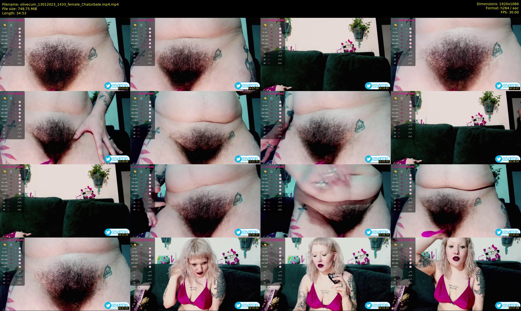 olivecum — 35 minute Chaturbate female cam show recording, 1080p, Jan 13, 2023