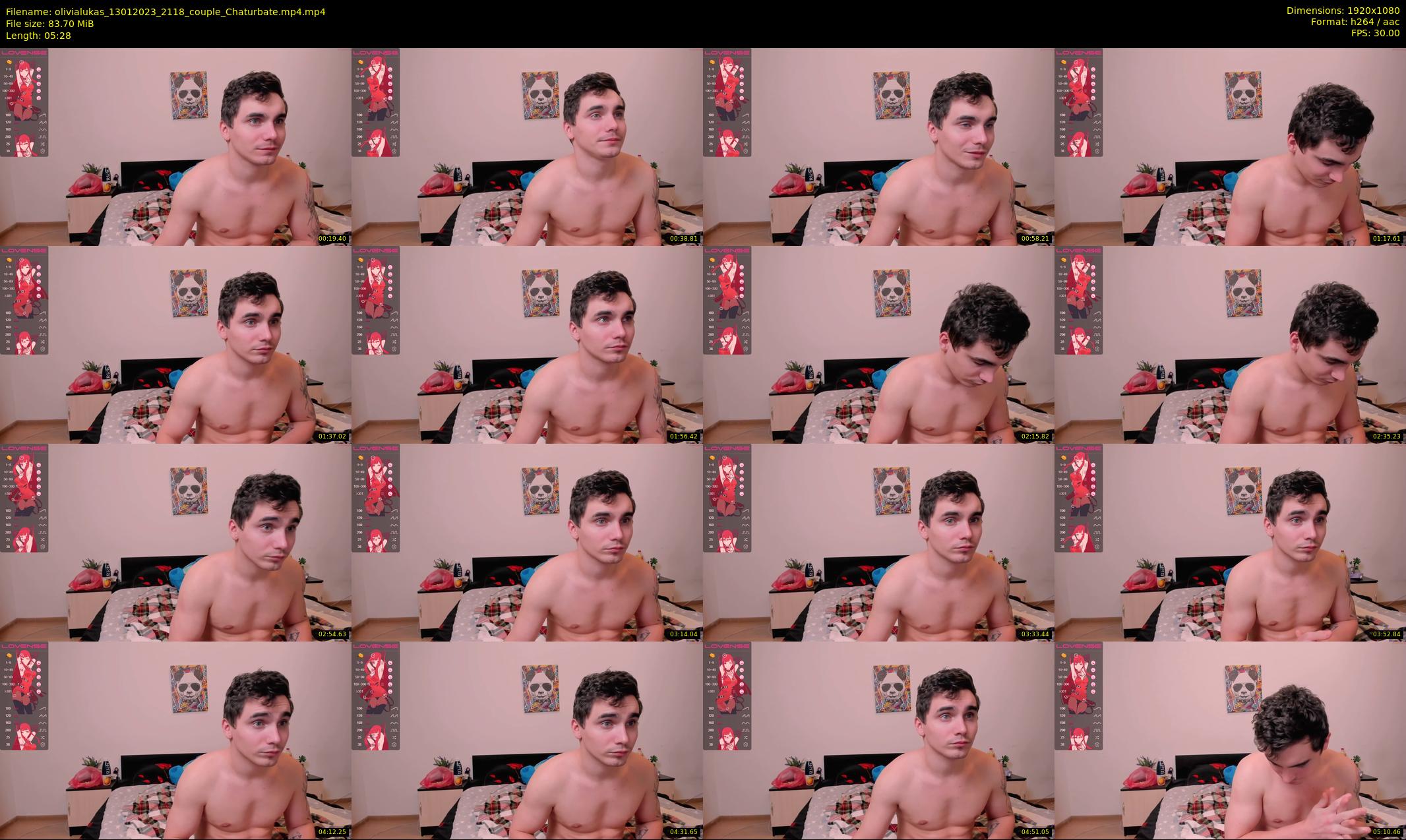 olivialukas — 6 minute Chaturbate couple cam show recording, 1080p, Jan 13, 2023