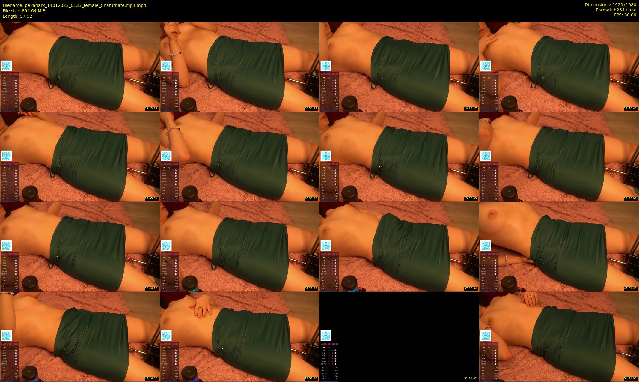 pekadark — 58 minute Chaturbate female cam show recording, 1080p, Jan 14, 2023
