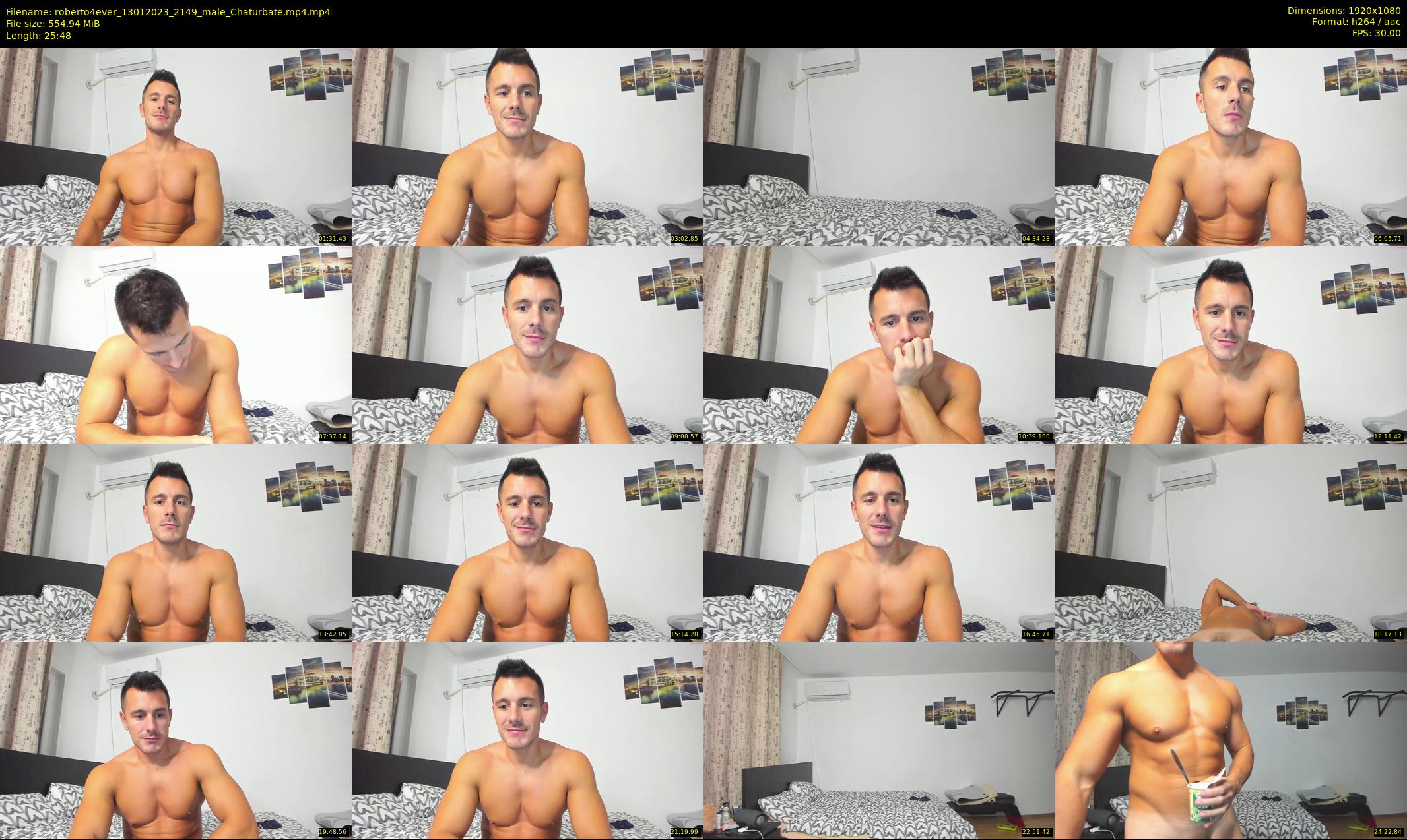 roberto4ever — 26 minute Chaturbate male cam show recording, 1080p, Jan 13, 2023