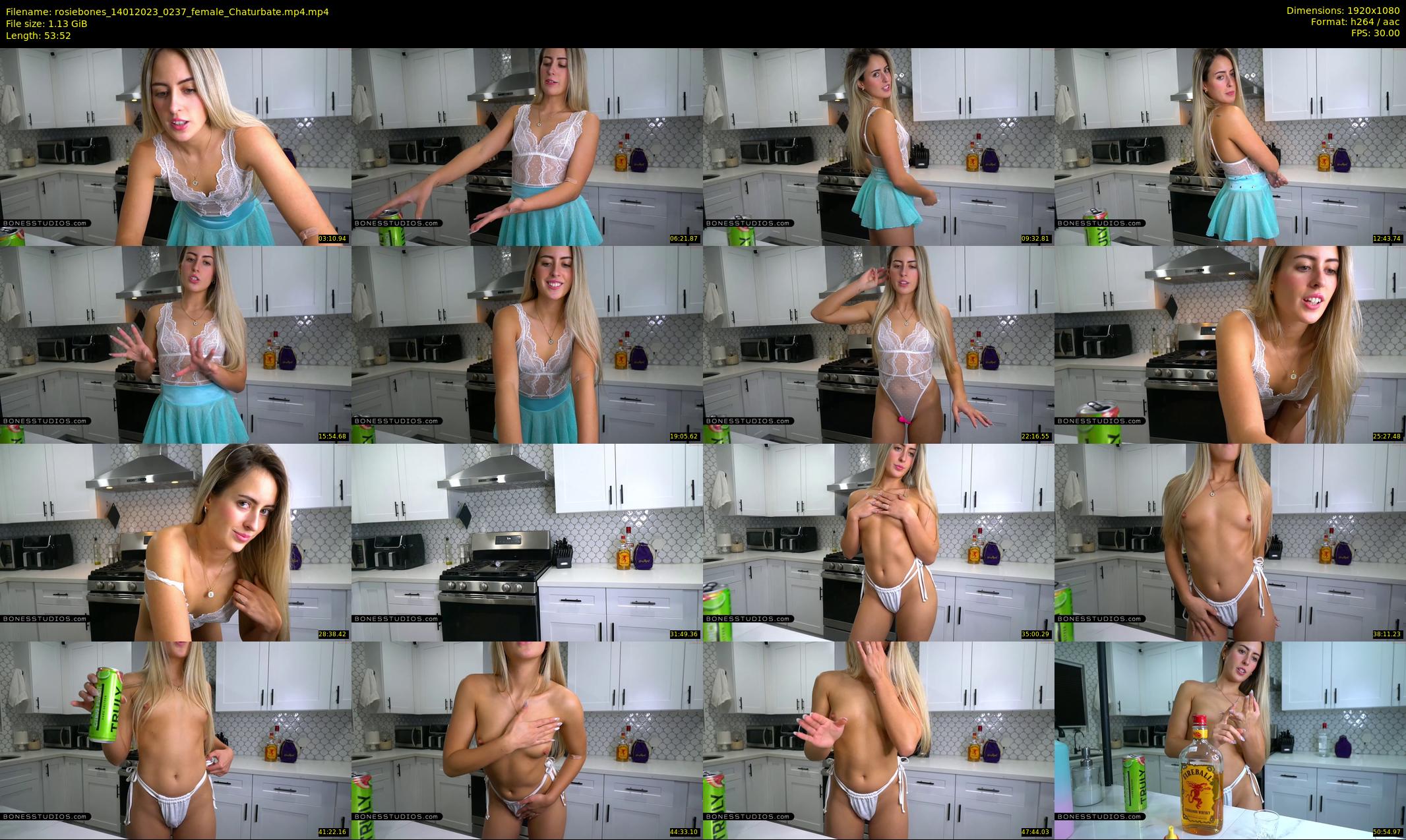 rosiebones — 54 minute Chaturbate female cam show recording, 1080p, Jan 14, 2023
