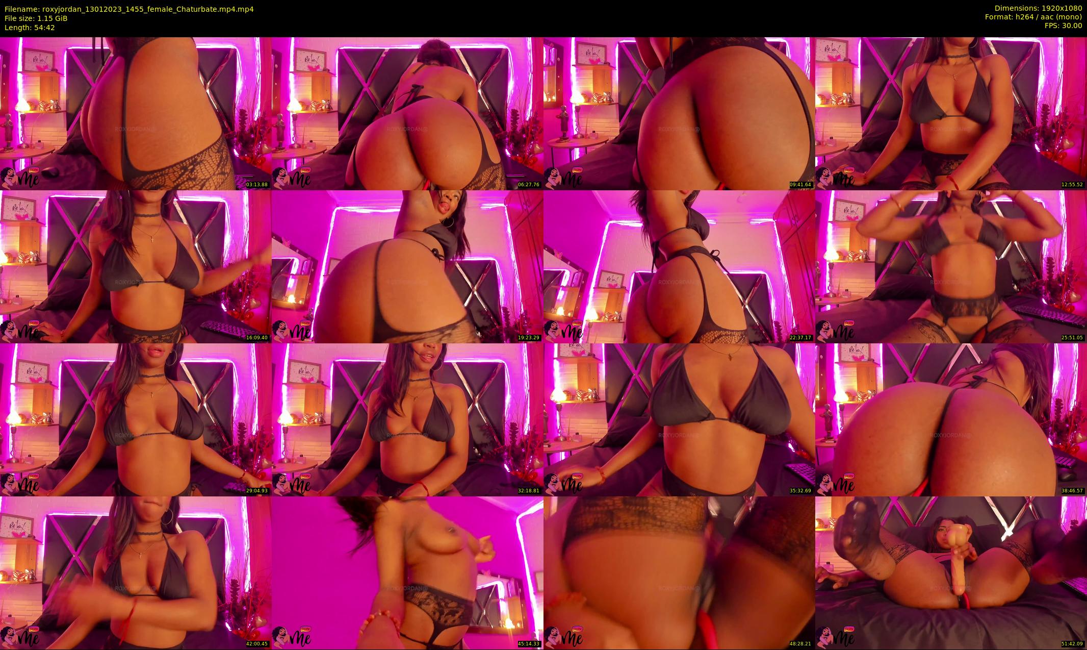 roxyjordan — 55 minute Chaturbate female cam show recording, 1080p, Jan 13, 2023