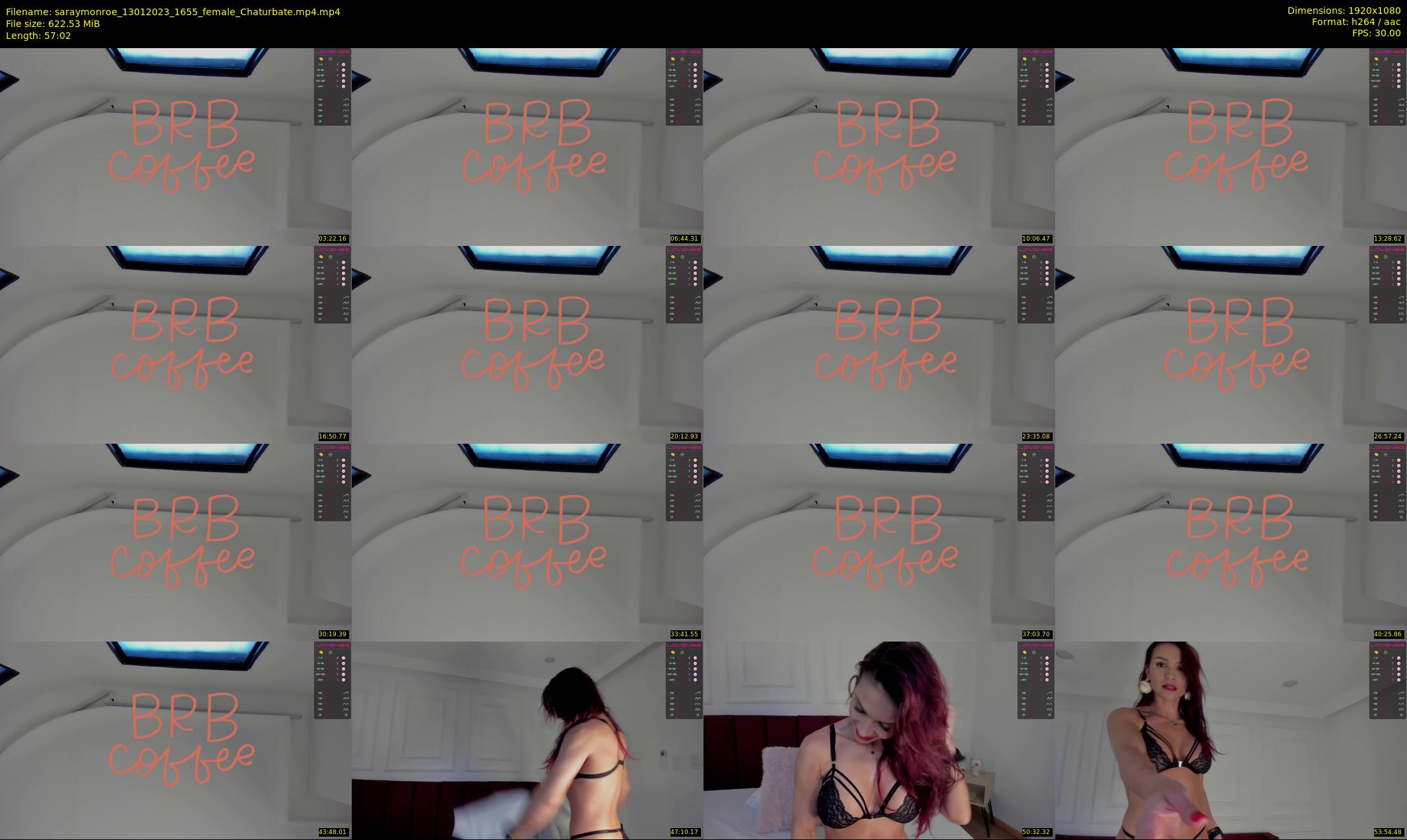 saraymonroe — 58 minute Chaturbate female cam show recording, 1080p, Jan 13, 2023