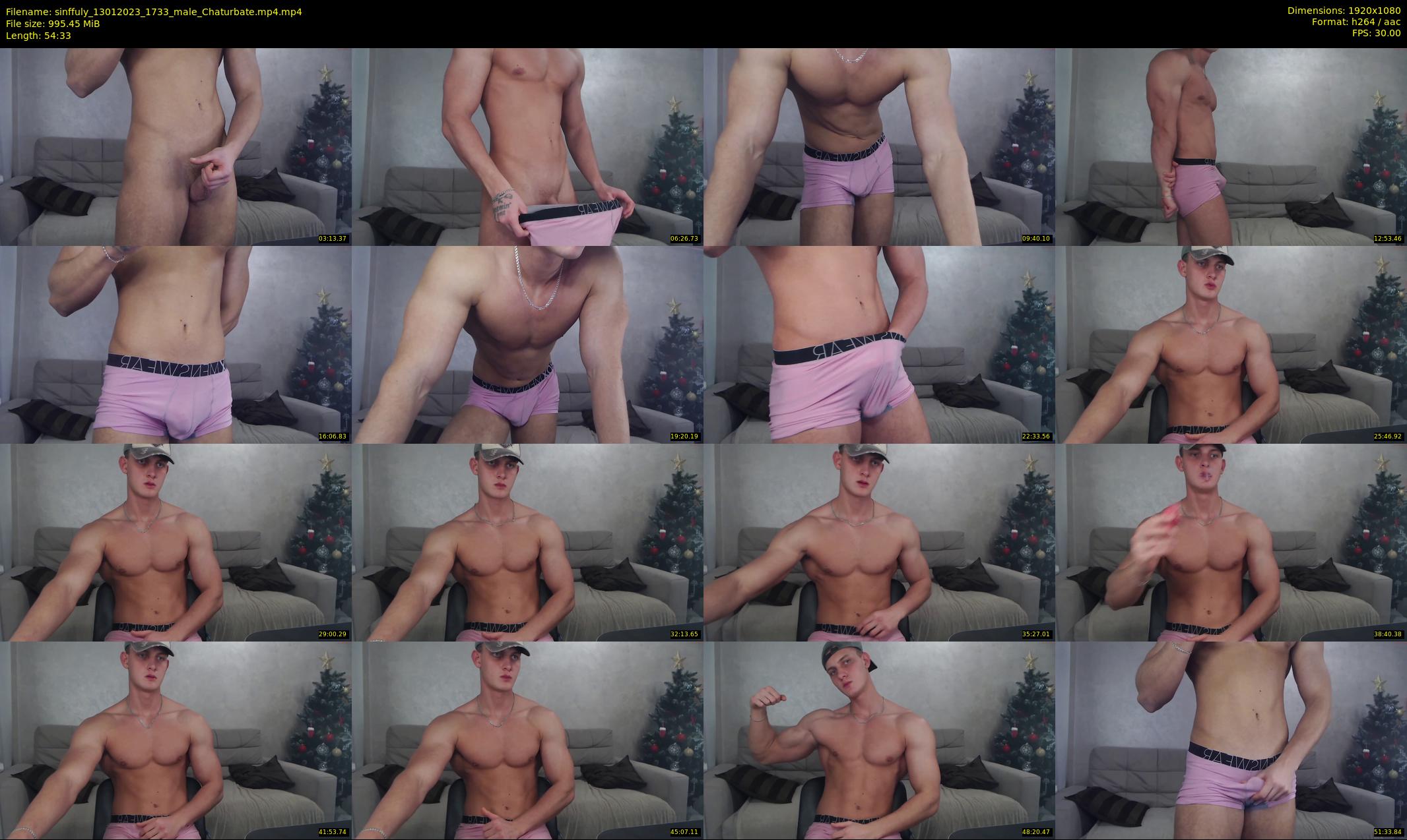 sinffuly — 55 minute Chaturbate male cam show recording, 1080p, Jan 13, 2023