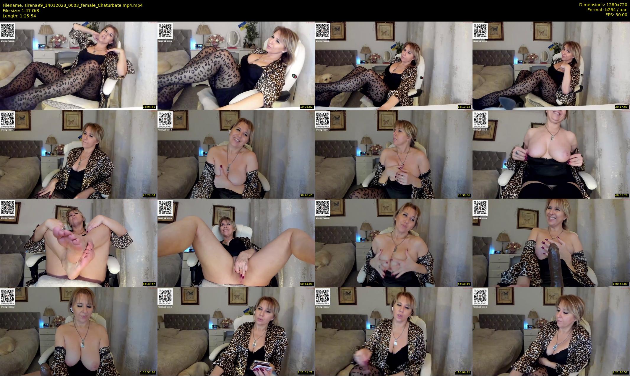 sirena99 — 86 minute Chaturbate female cam show recording, 720p, Jan 14, 2023