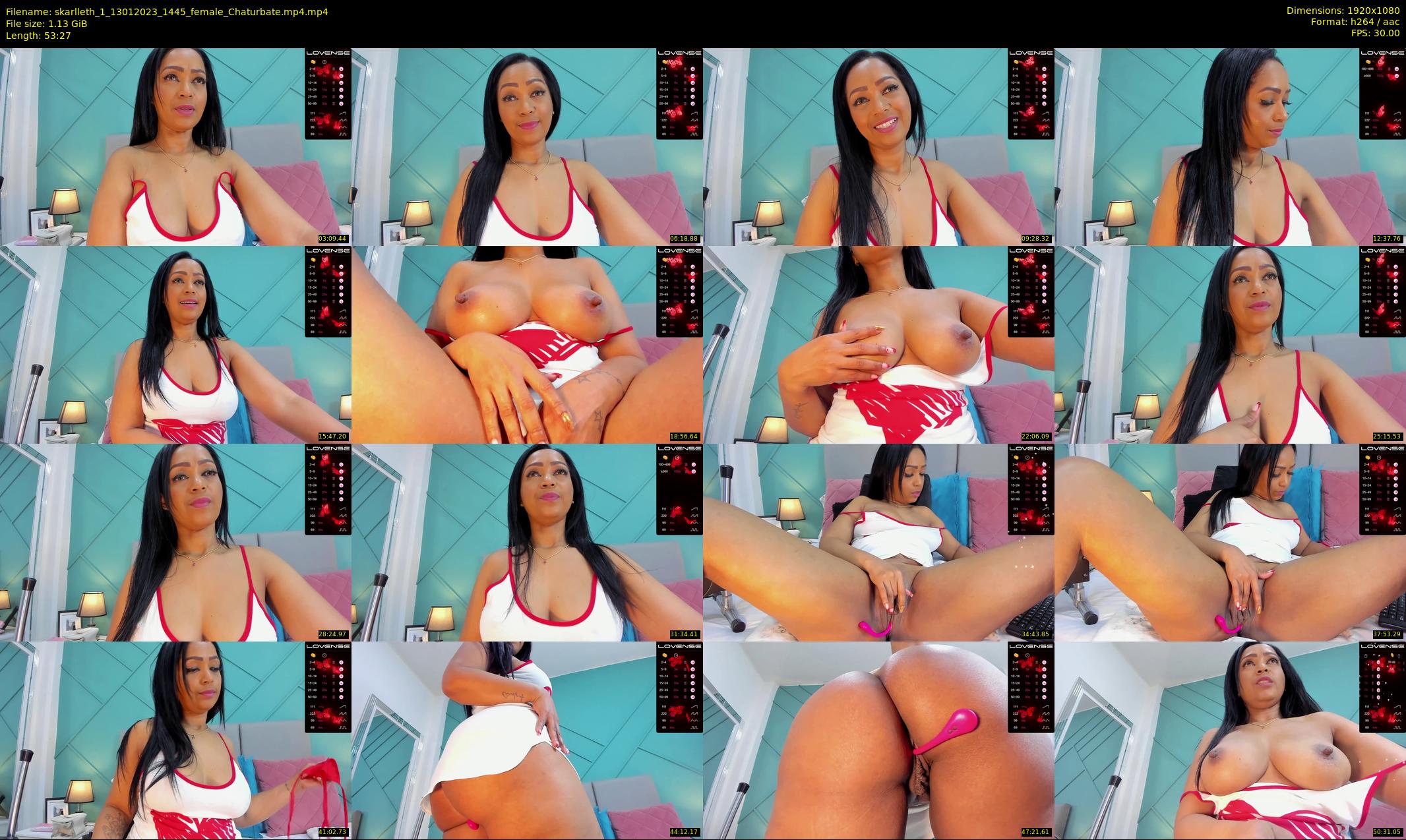 skarlleth_1 — 54 minute Chaturbate female cam show recording, 1080p, Jan 13, 2023