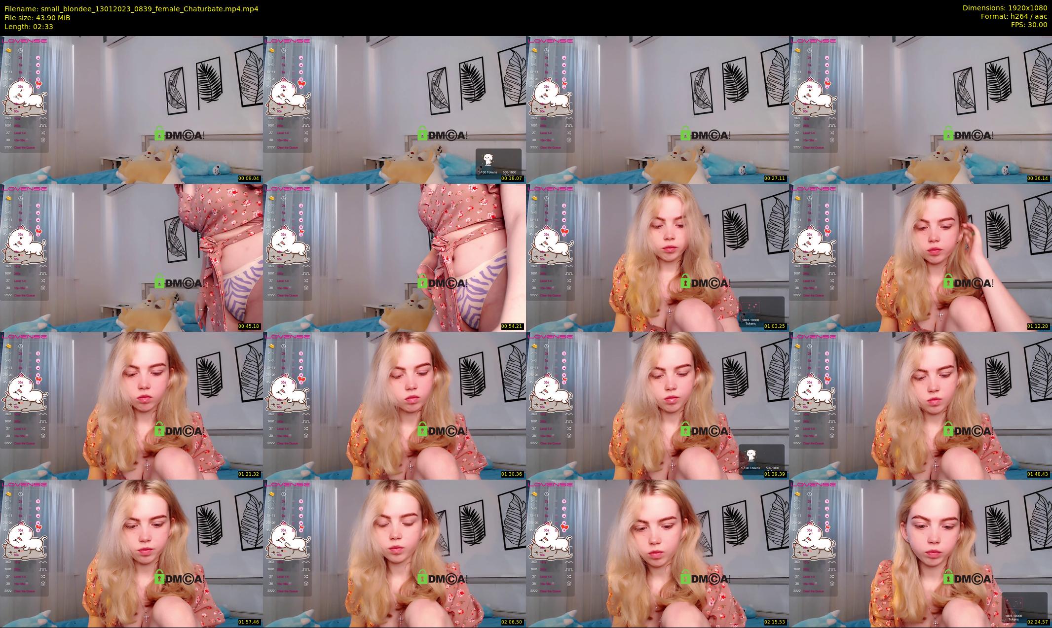 small_blondee — 3 minute Chaturbate female cam show recording, 1080p, Jan 13, 2023