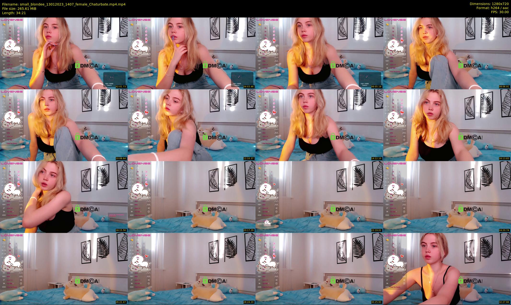 small_blondee — 35 minute Chaturbate female cam show recording, 720p, Jan 13, 2023