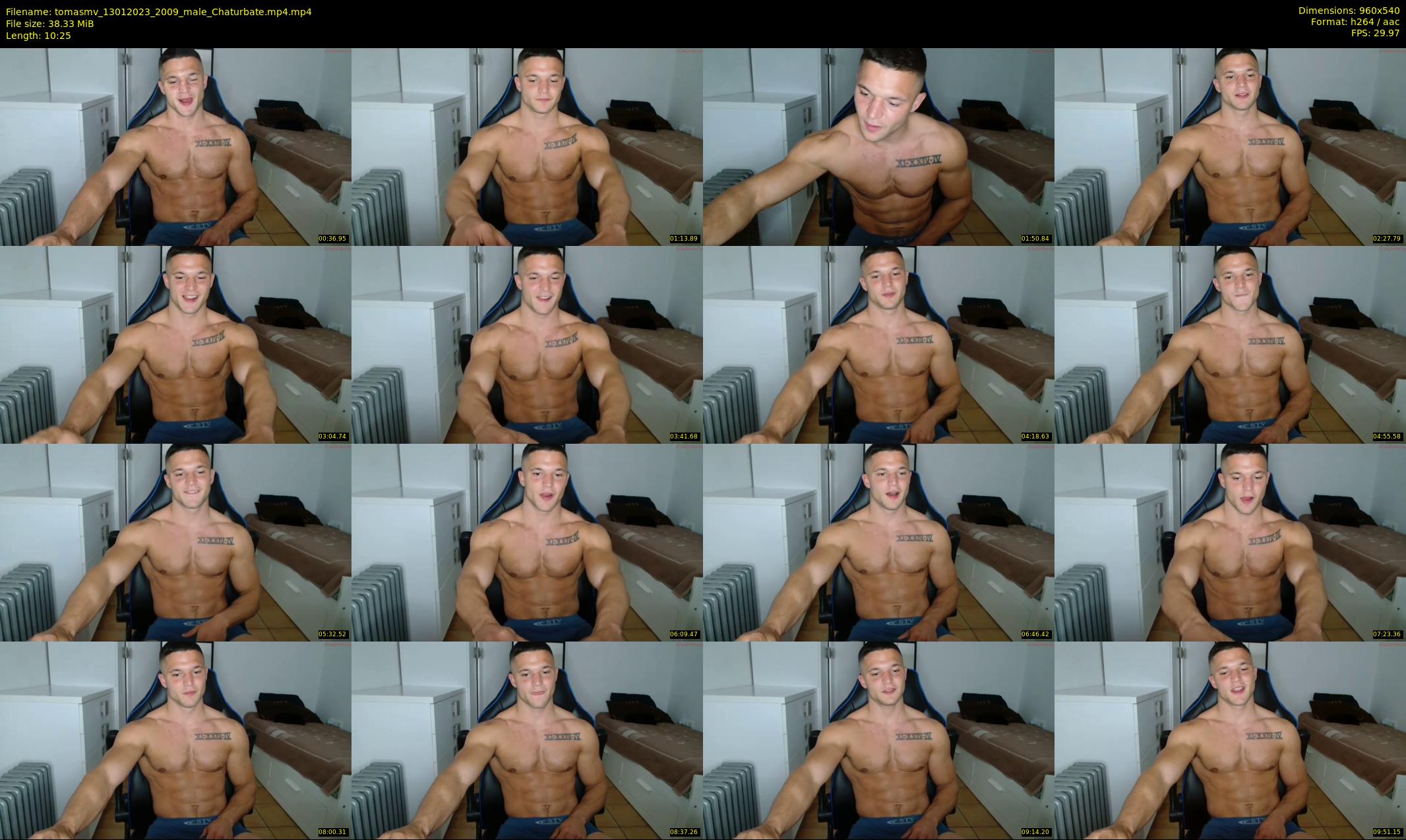 tomasmv — 11 minute Chaturbate male cam show recording, 480p, Jan 13, 2023