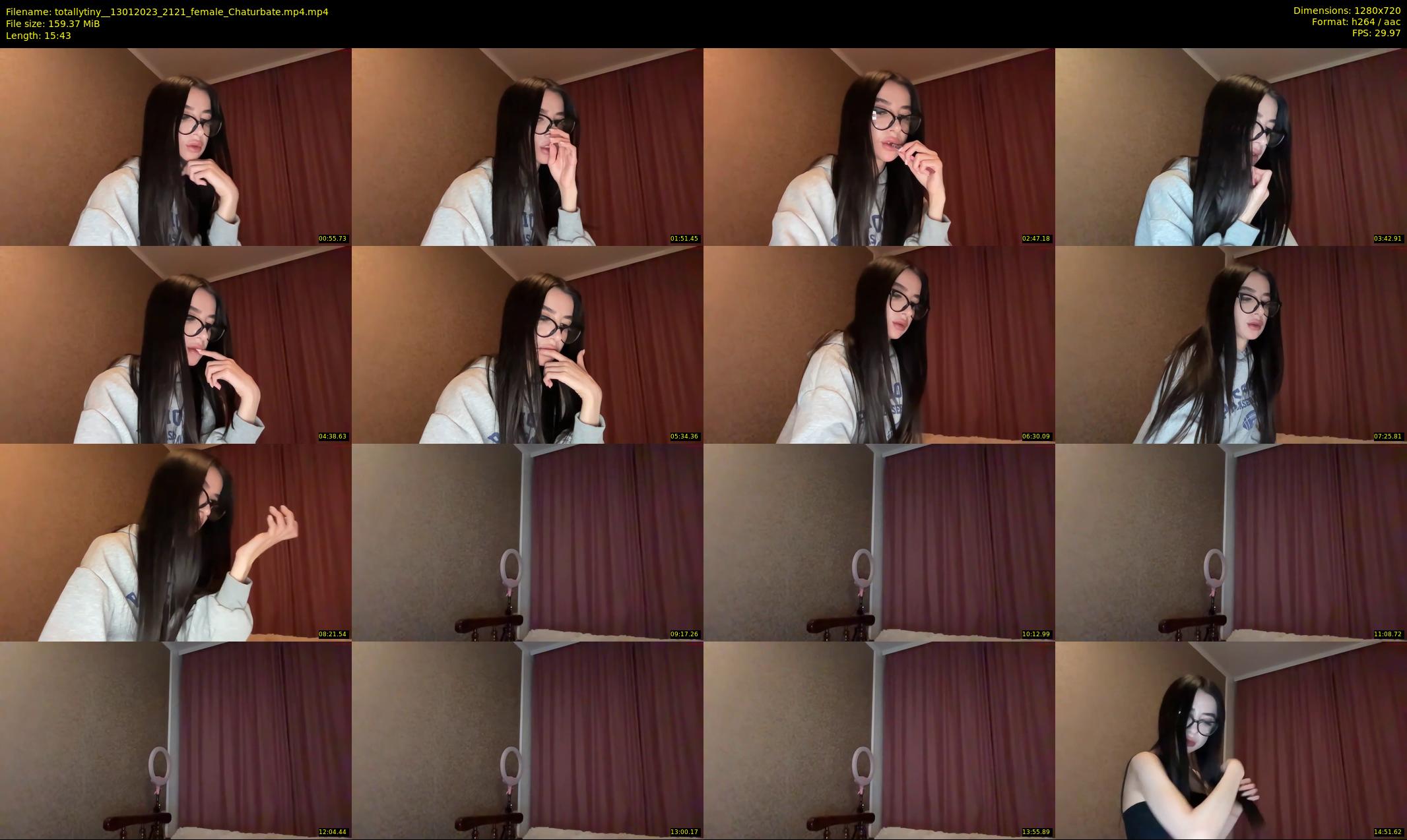 totallytiny_ — 16 minute Chaturbate female cam show recording, 720p, Jan 13, 2023