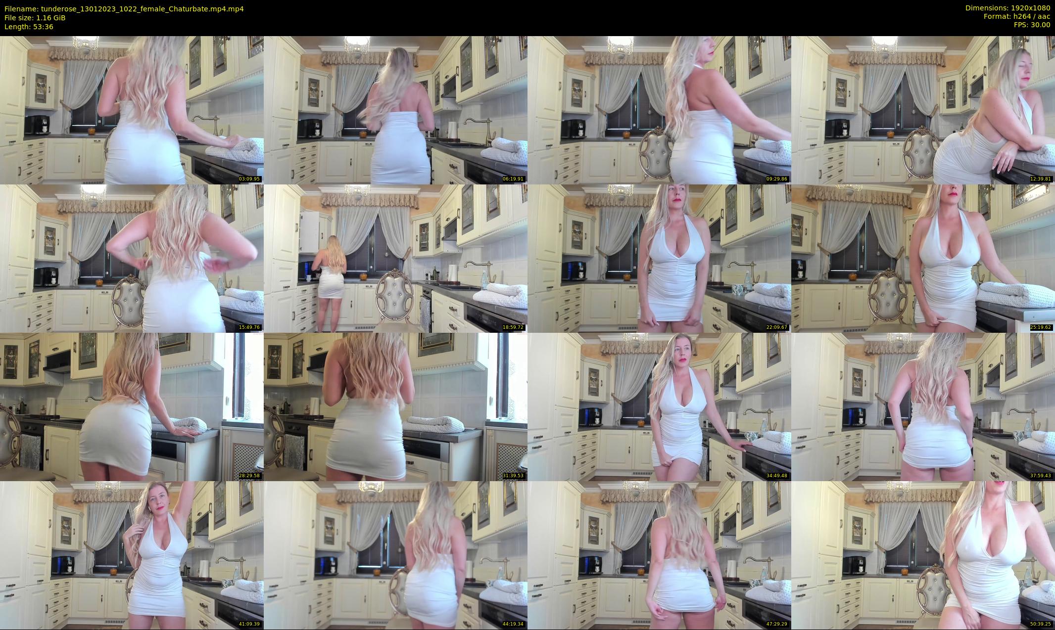 tunderose — 54 minute Chaturbate female cam show recording, 1080p, Jan 13, 2023