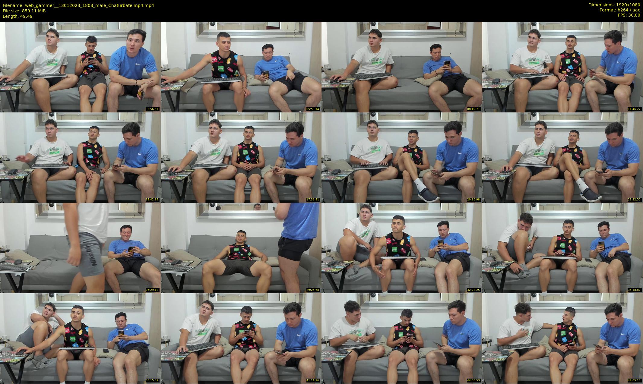 web_gammer_ — 50 minute Chaturbate male cam show recording, 1080p, Jan 13, 2023