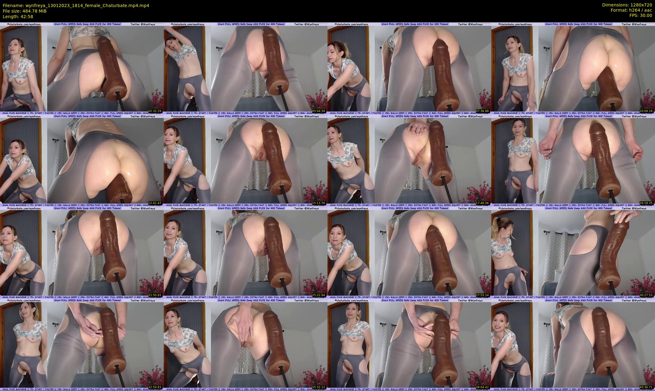 wynfreya — 43 minute Chaturbate female cam show recording, 720p, Jan 13, 2023