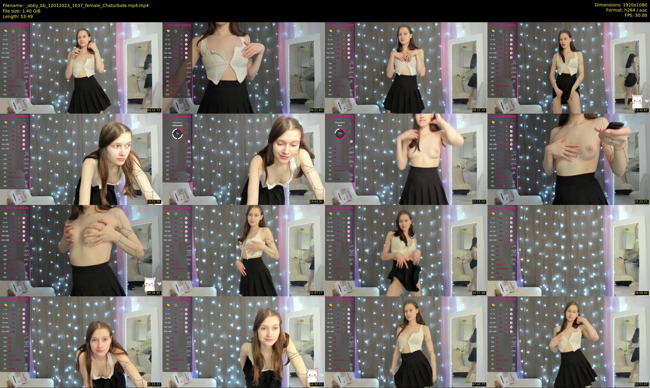 _abby_bb — 54 minute Chaturbate female cam show recording, 1080p, Jan 12, 2023