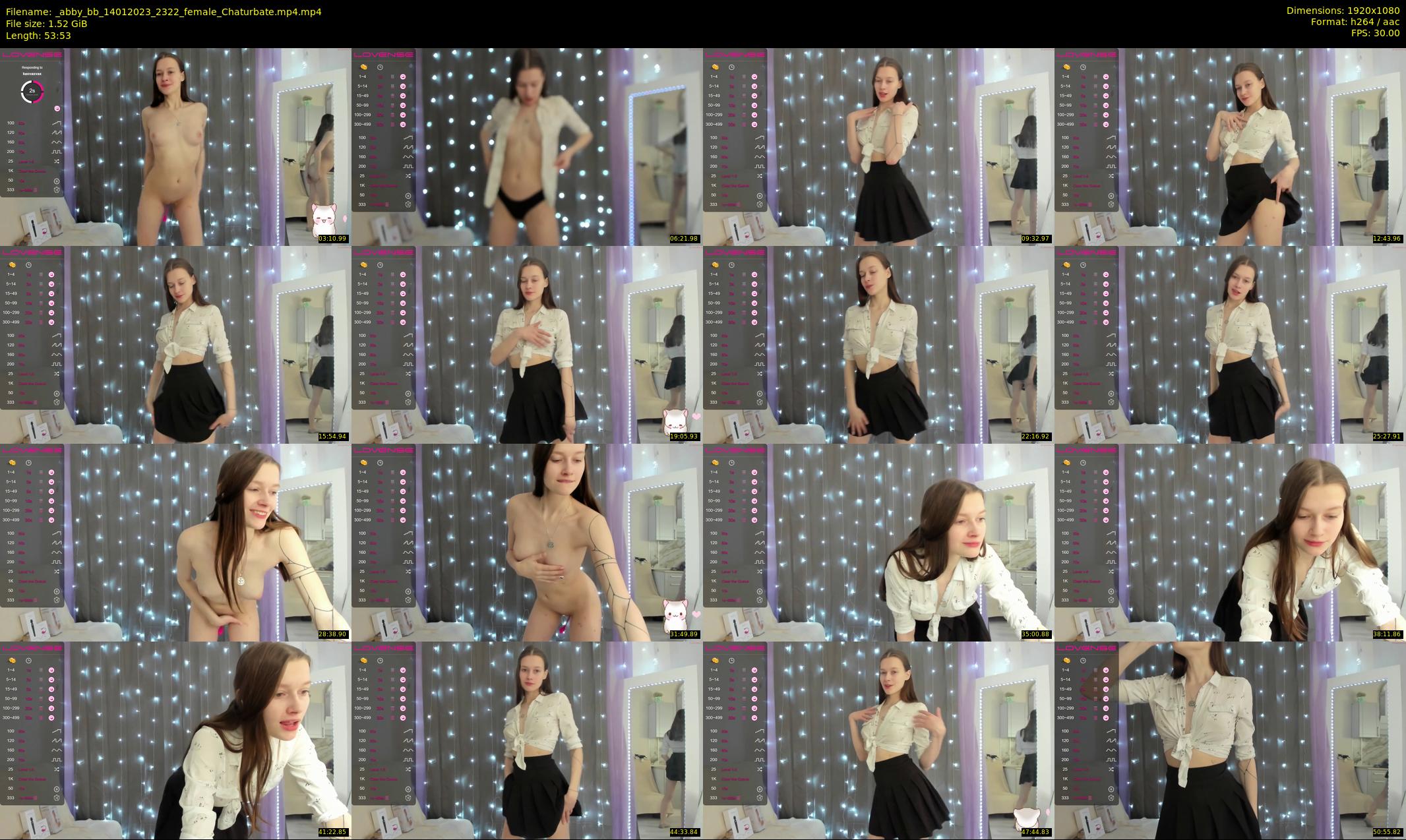 _abby_bb — 54 minute Chaturbate female cam show recording, 1080p, Jan 14, 2023