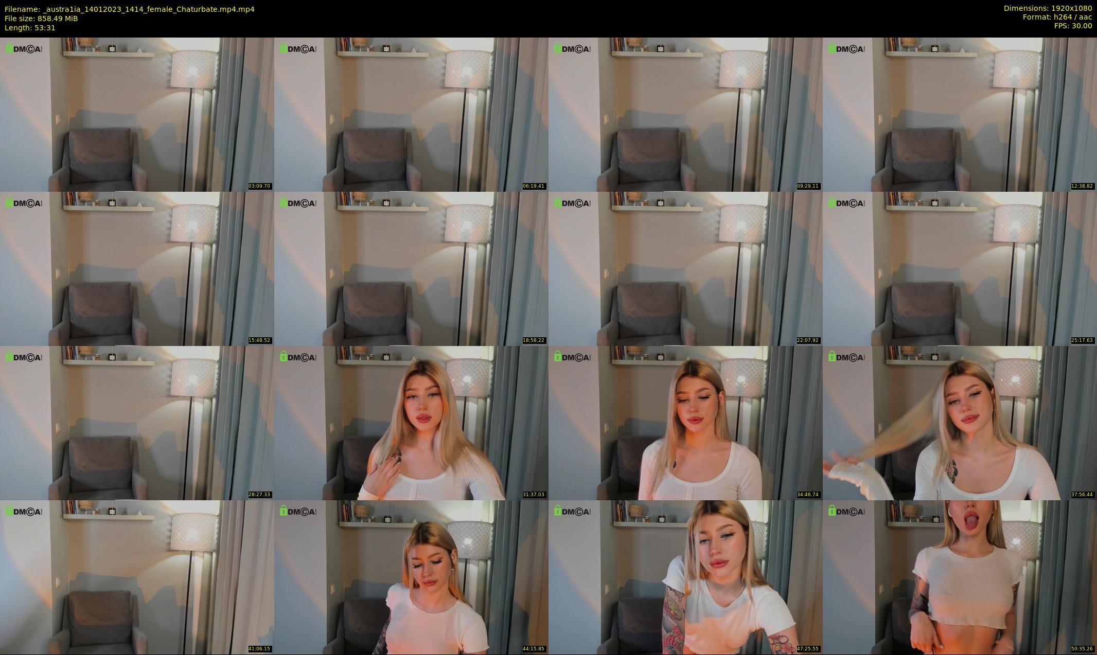_austra1ia — 54 minute Chaturbate female cam show recording, 1080p, Jan 14, 2023