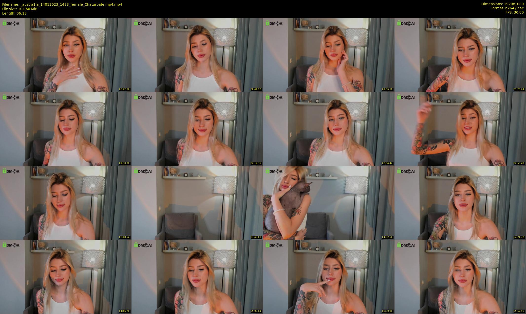 _austra1ia — 7 minute Chaturbate female cam show recording, 1080p, Jan 14, 2023
