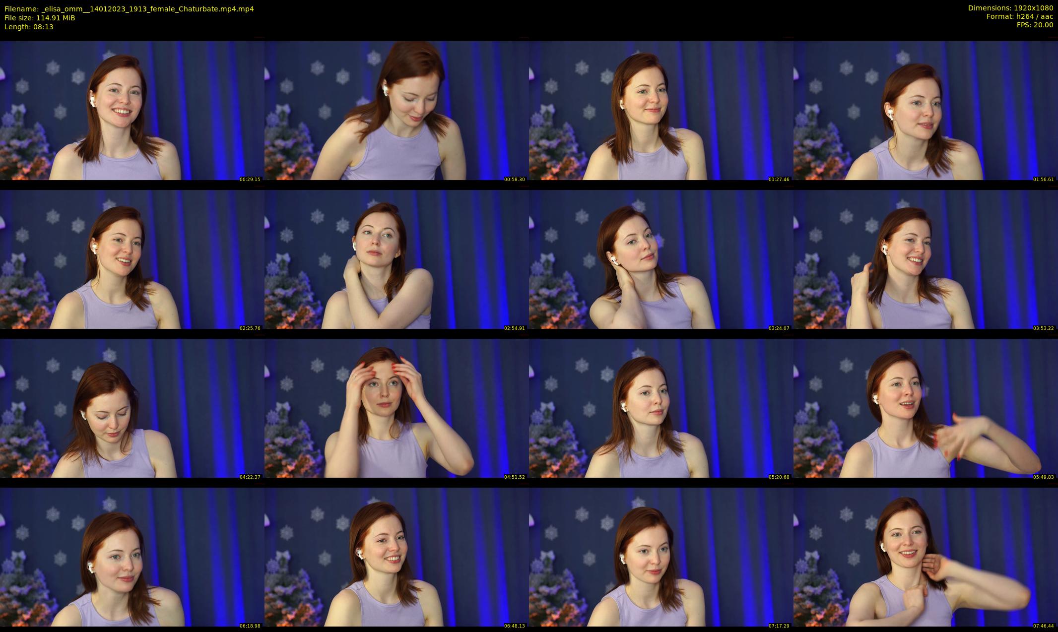 _elisa_omm_ — 9 minute Chaturbate female cam show recording, 1080p, Jan 14, 2023