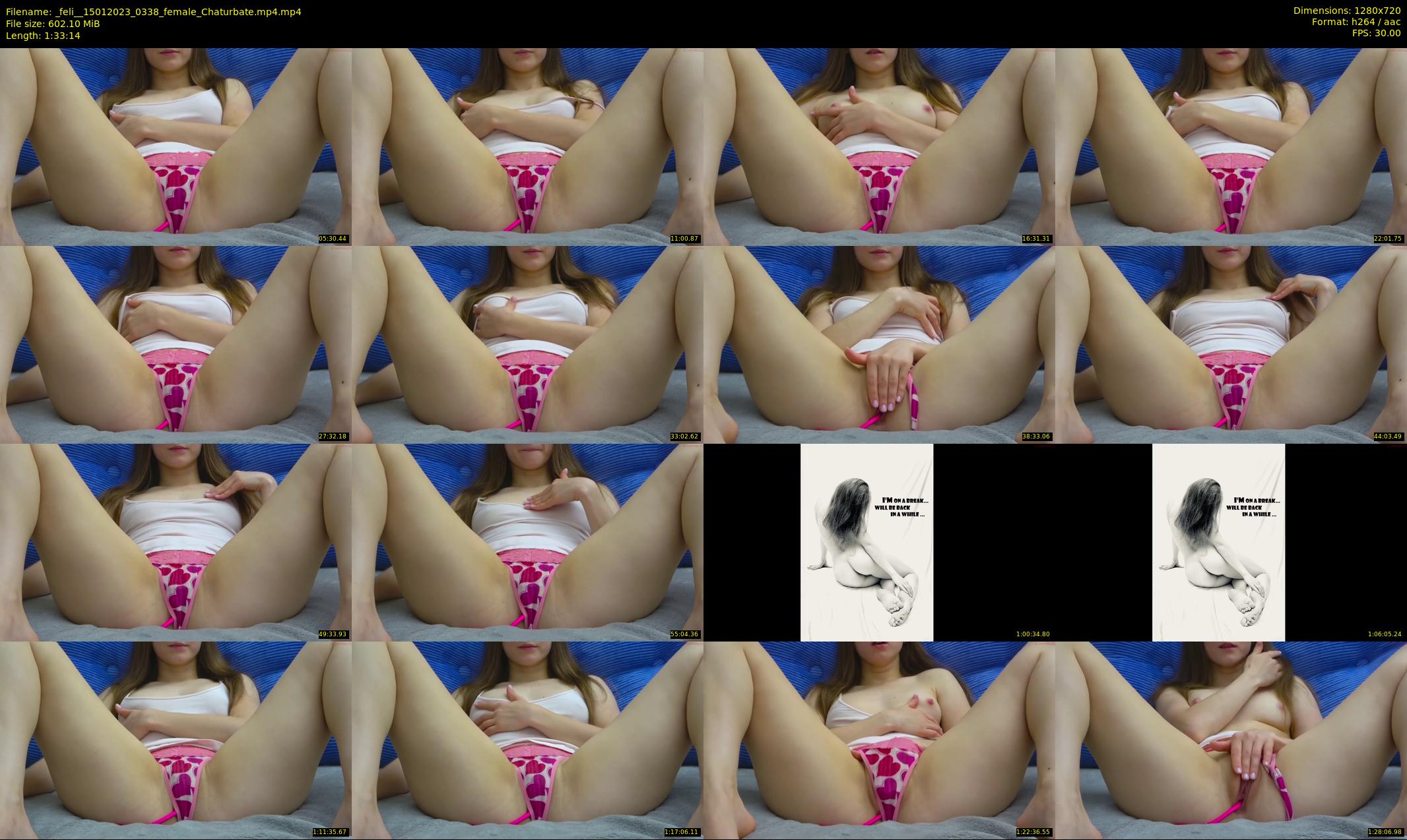 _feli_ — 94 minute Chaturbate female cam show recording, 720p, Jan 15, 2023