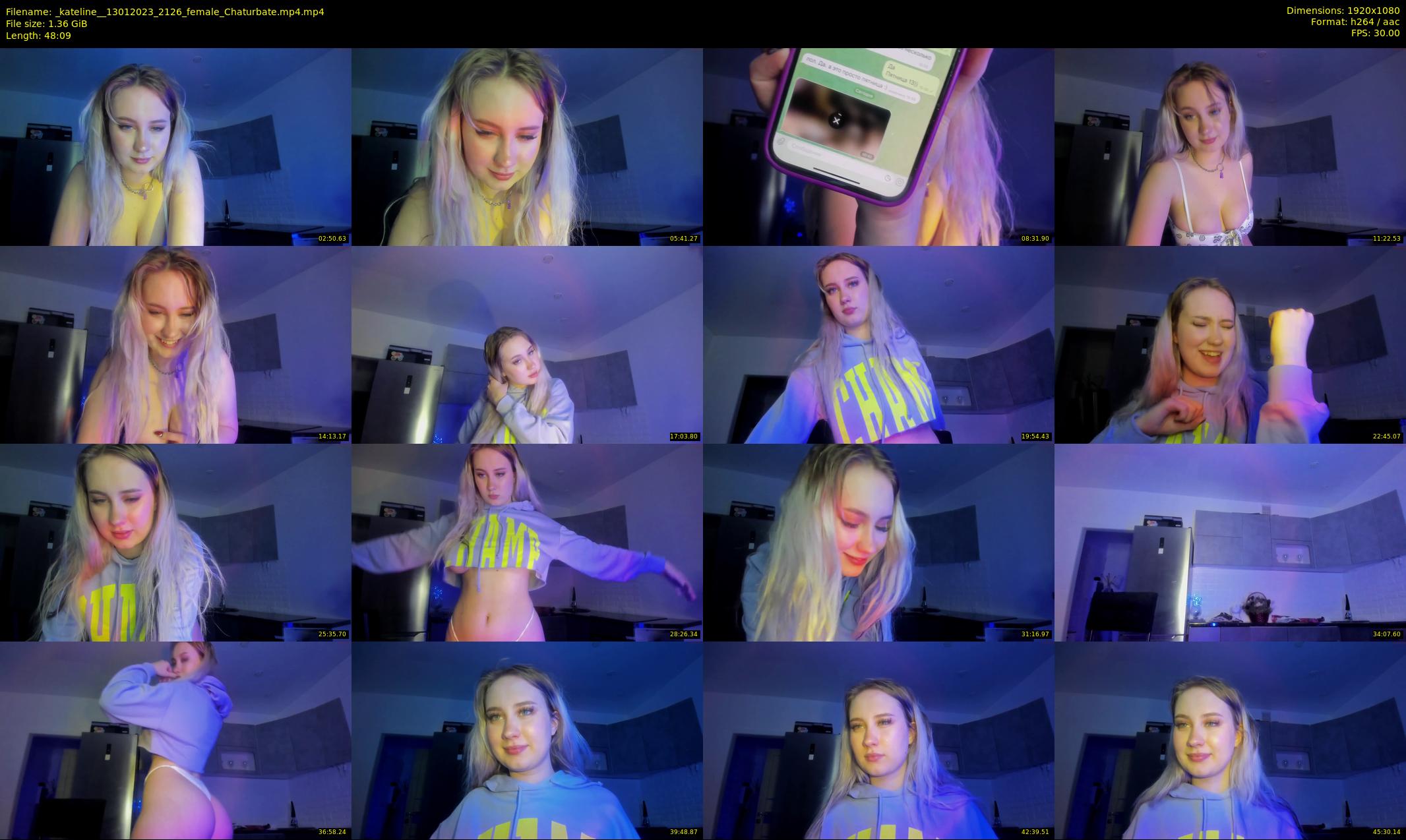 _kateline_ — 49 minute Chaturbate female cam show recording, 1080p, Jan 13, 2023