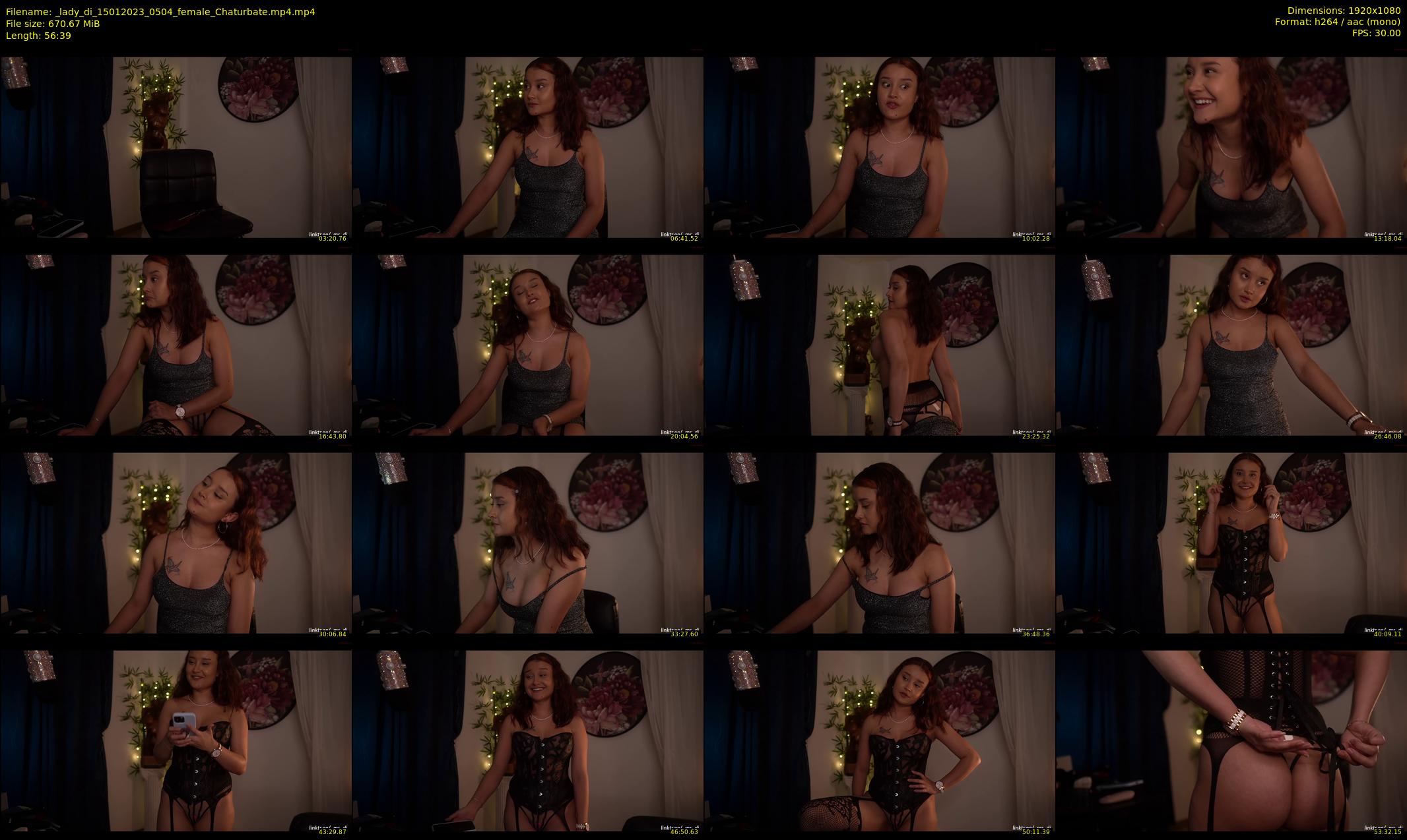 _lady_di — 57 minute Chaturbate female cam show recording, 1080p, Jan 15, 2023
