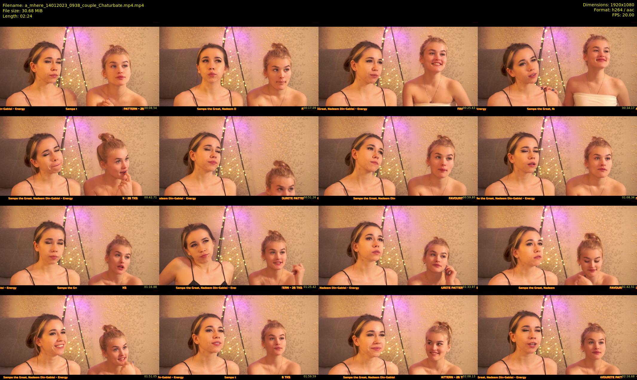 a_mhere — 3 minute Chaturbate couple cam show recording, 1080p, Jan 14, 2023