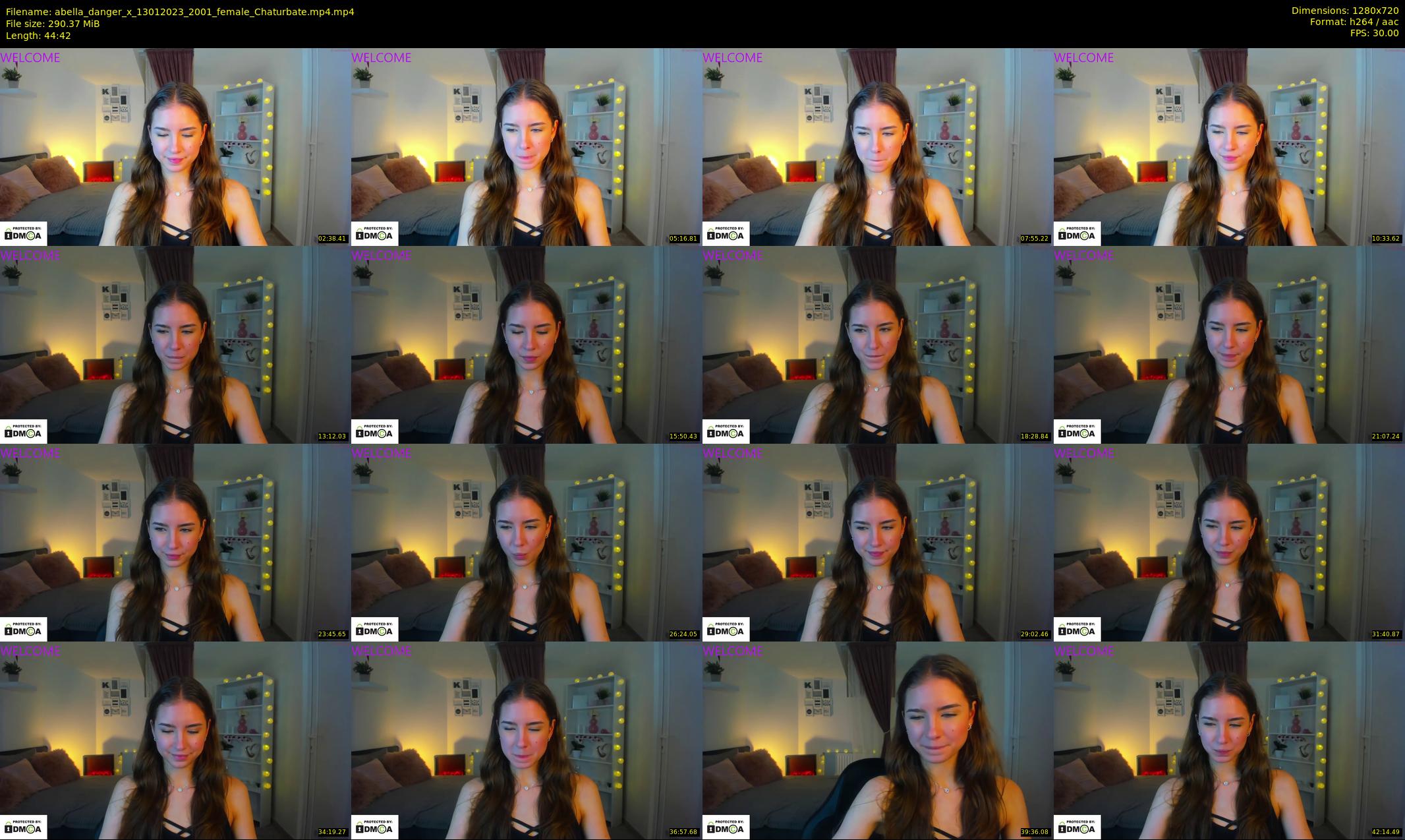 abella_danger_x — 45 minute Chaturbate female cam show recording, 720p, Jan 13, 2023