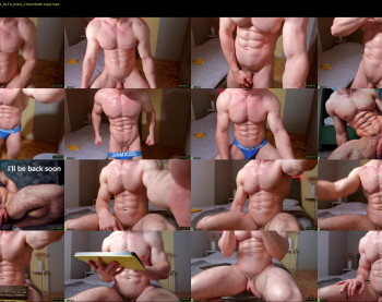 adam_muscle_ — 41 minute Chaturbate male cam show recording, 1080p, Jan 15, 2023