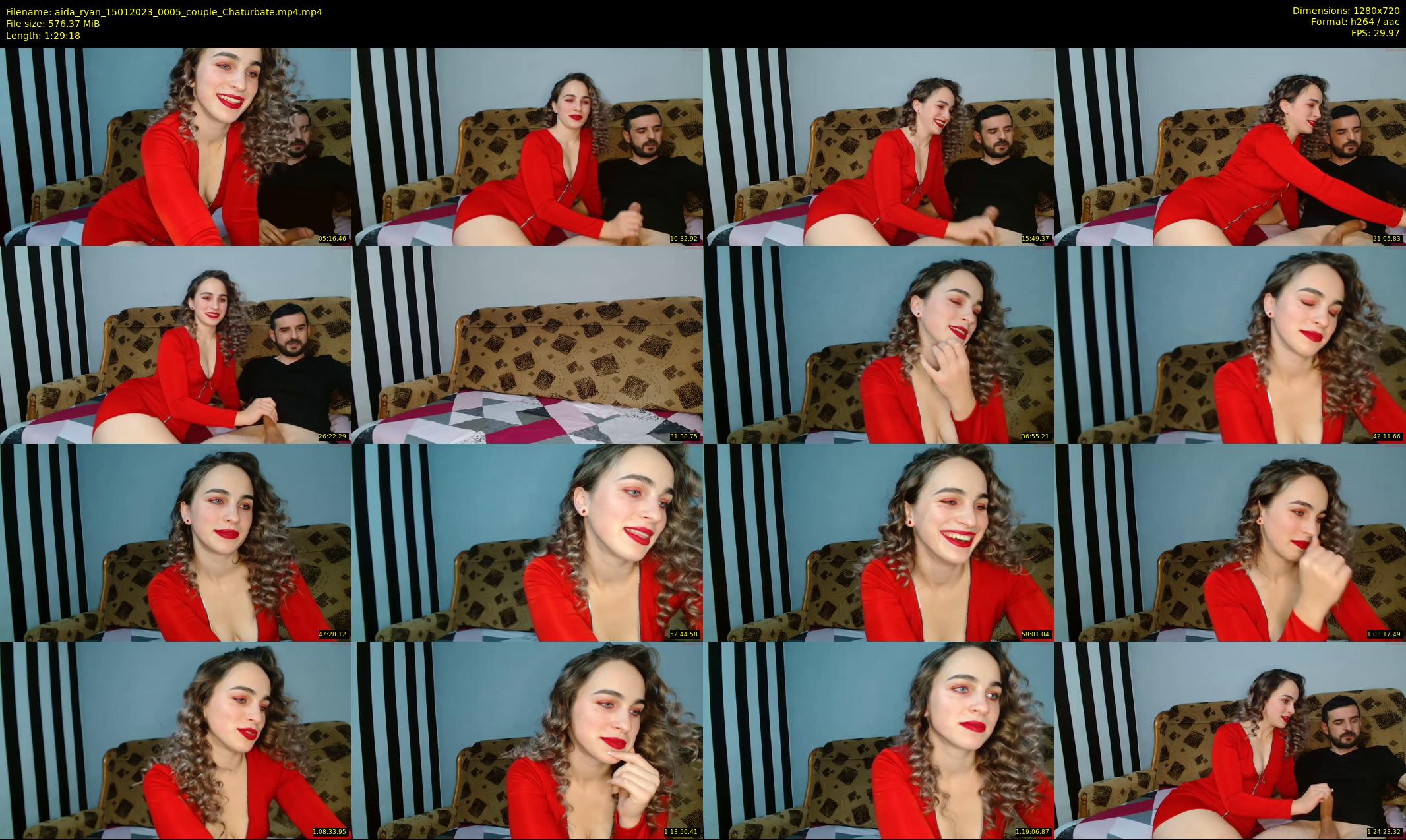 aida_ryan — 90 minute Chaturbate couple cam show recording, 720p, Jan 15, 2023
