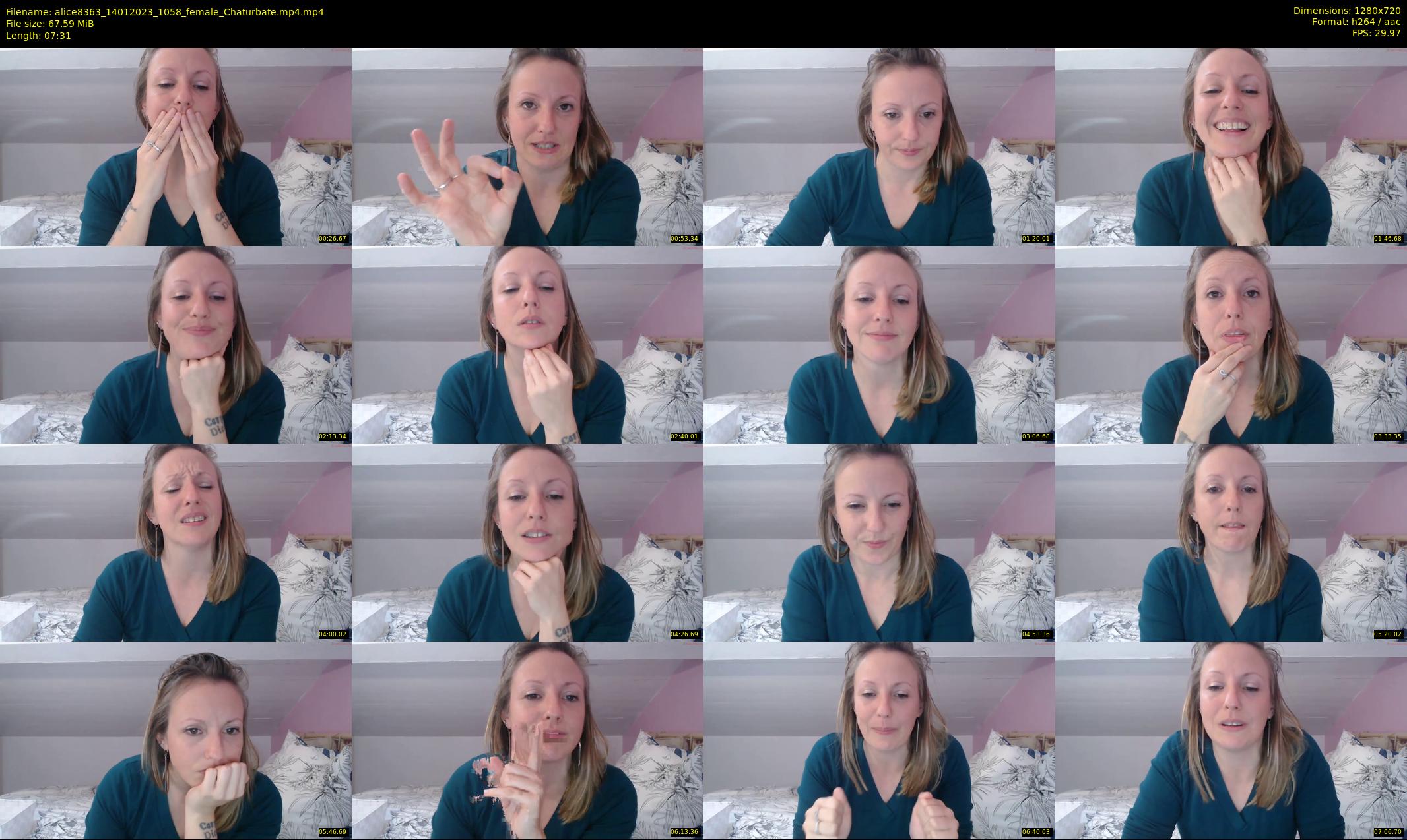 alice8363 — 8 minute Chaturbate female cam show recording, 720p, Jan 14, 2023