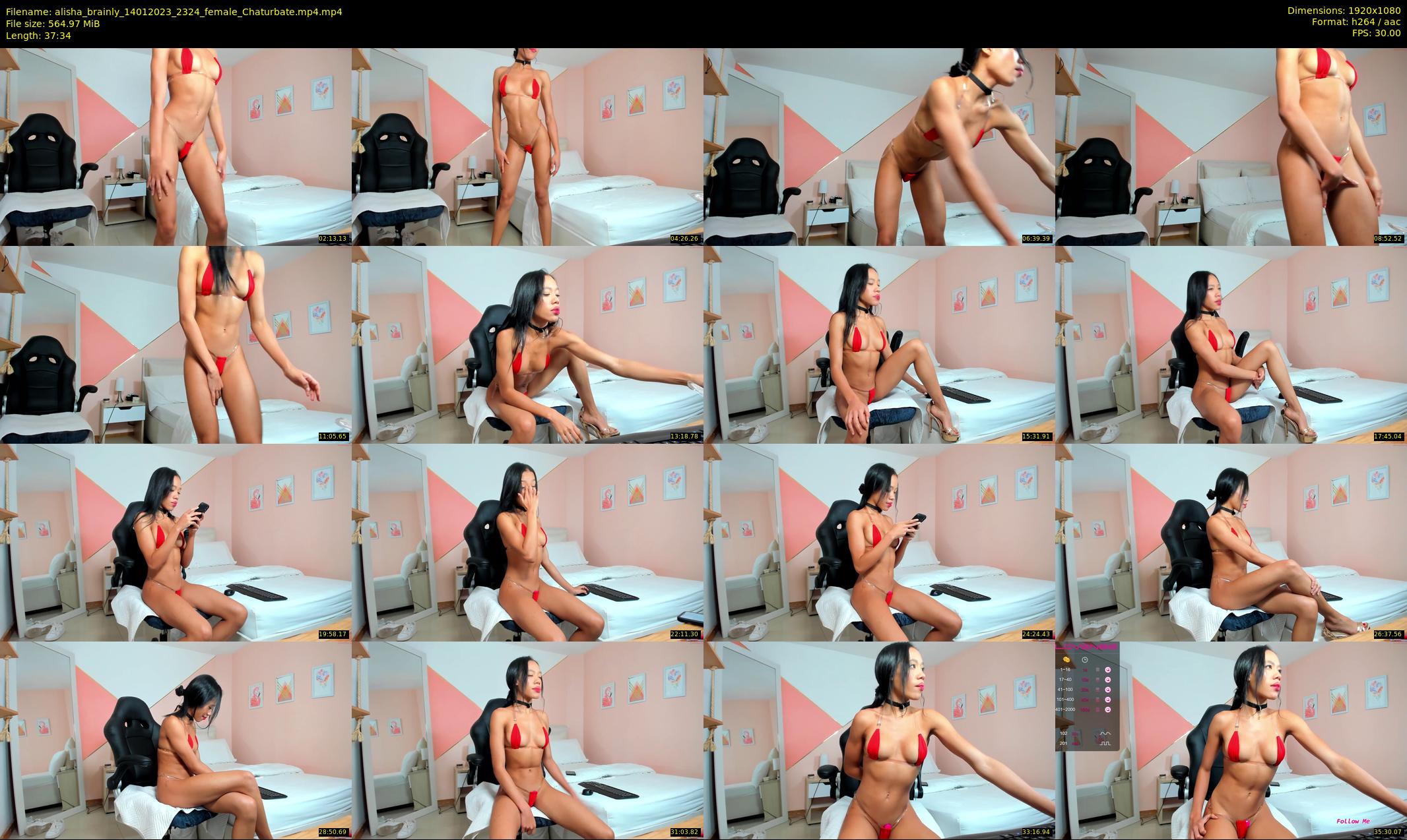 alisha_brainly — 38 minute Chaturbate female cam show recording, 1080p, Jan 14, 2023