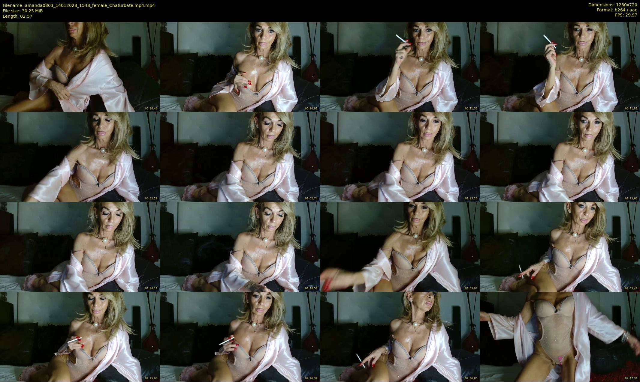 amanda0803 — 3 minute Chaturbate female cam show recording, 720p, Jan 14, 2023