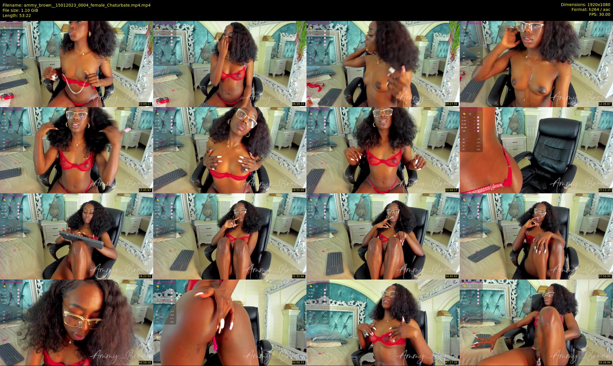 ammy_brown_ — 54 minute Chaturbate female cam show recording, 1080p, Jan 15, 2023