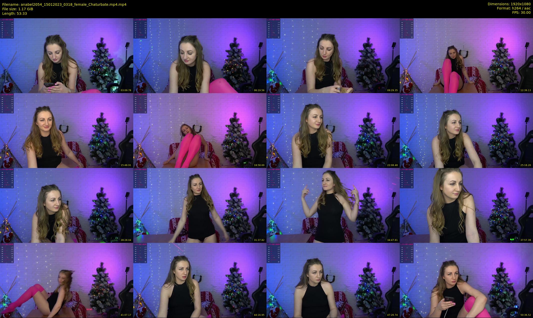 anabel2054 — 54 minute Chaturbate female cam show recording, 1080p, Jan 15, 2023