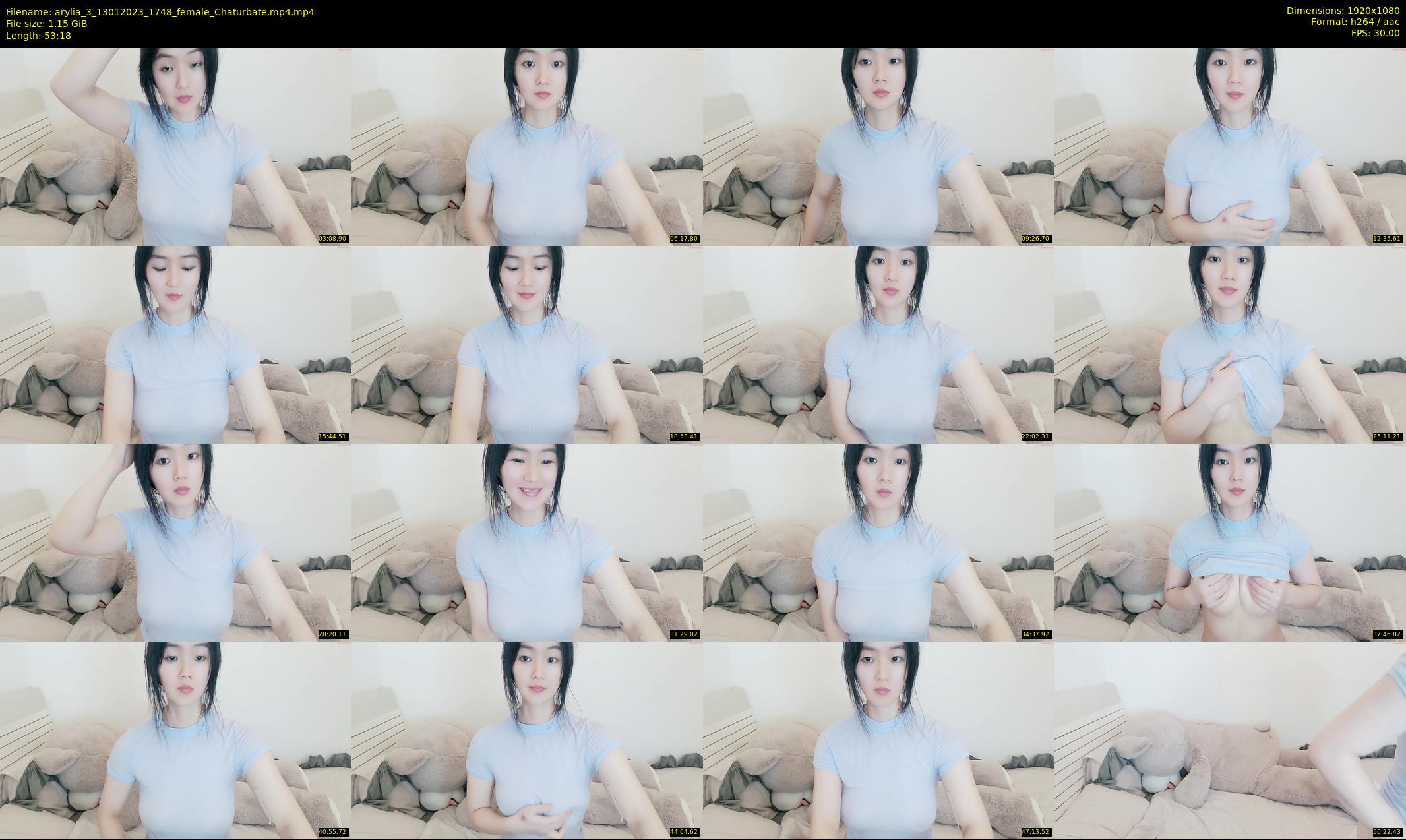 arylia_3 — 54 minute Chaturbate female cam show recording, 1080p, Jan 13, 2023